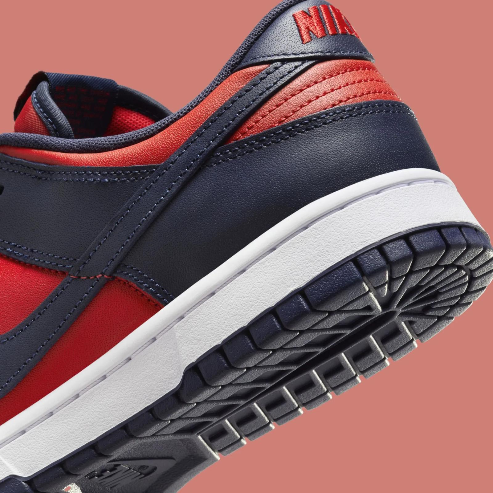 Nike Dunk Low Retro University Red / Obsidian DV0833-601