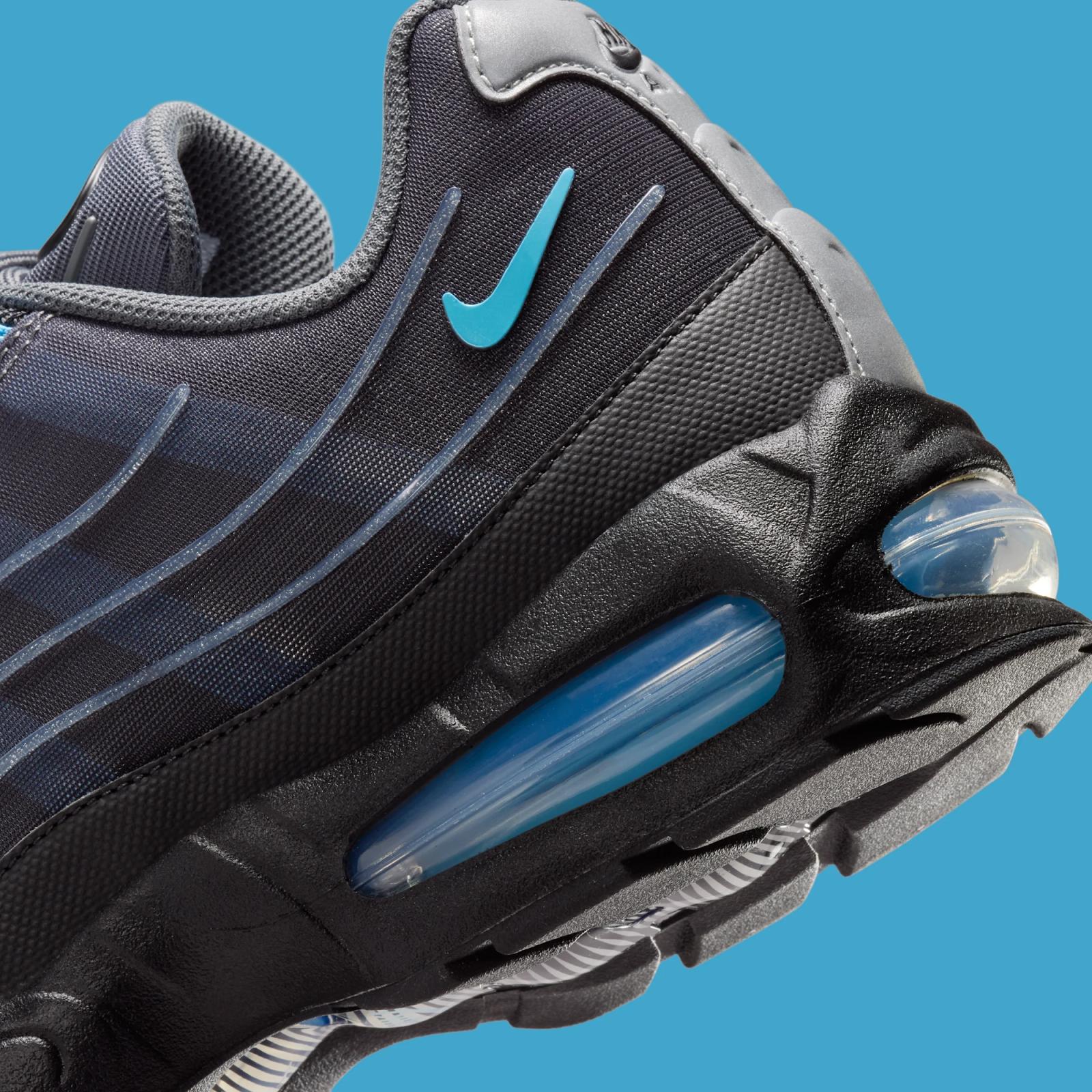 Nike Air Max 95 Big Bubble Tech "Black & University Blue" drops in 2026