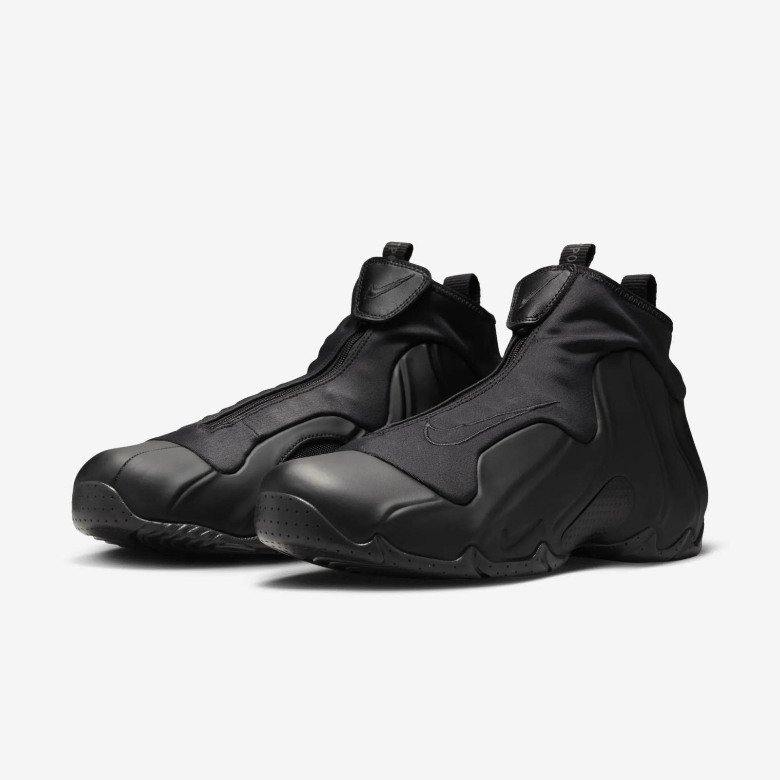 Nike Air Flightposite QS Triple Black FV5582-001 Release Date 2025