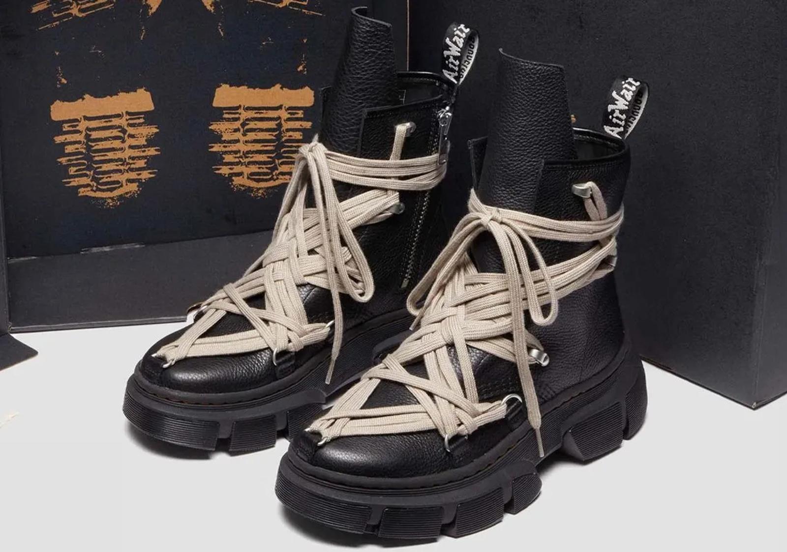 Dr. Martens x Rick Owens Mega Lace Boot