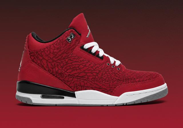 Air Jordan 3 Retro "Red Flip" Varsity Red/Multi-Color/Multi-Color/Multi-Color