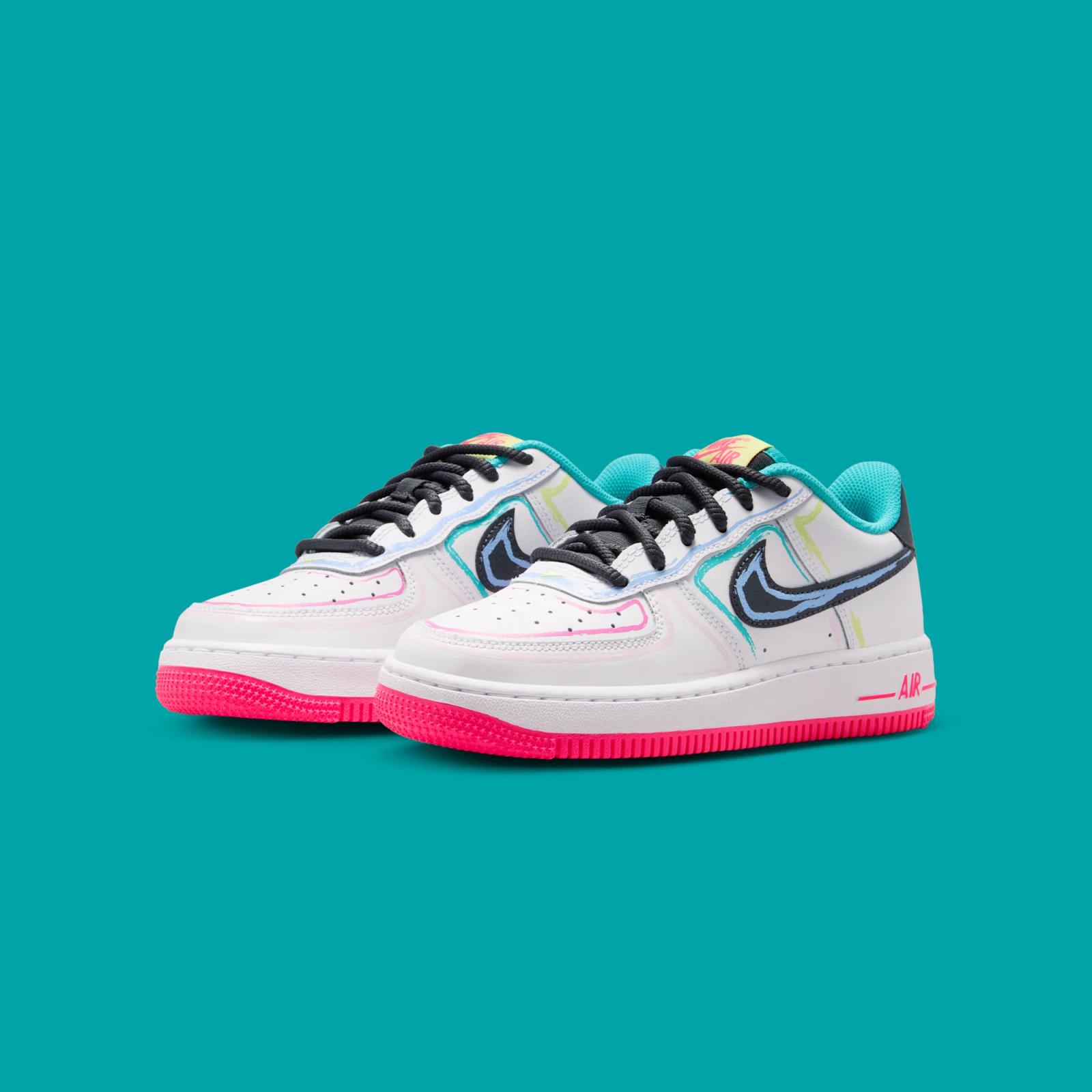 Nike Air Force 1 Low GS "Multi-Color" drops in 2026