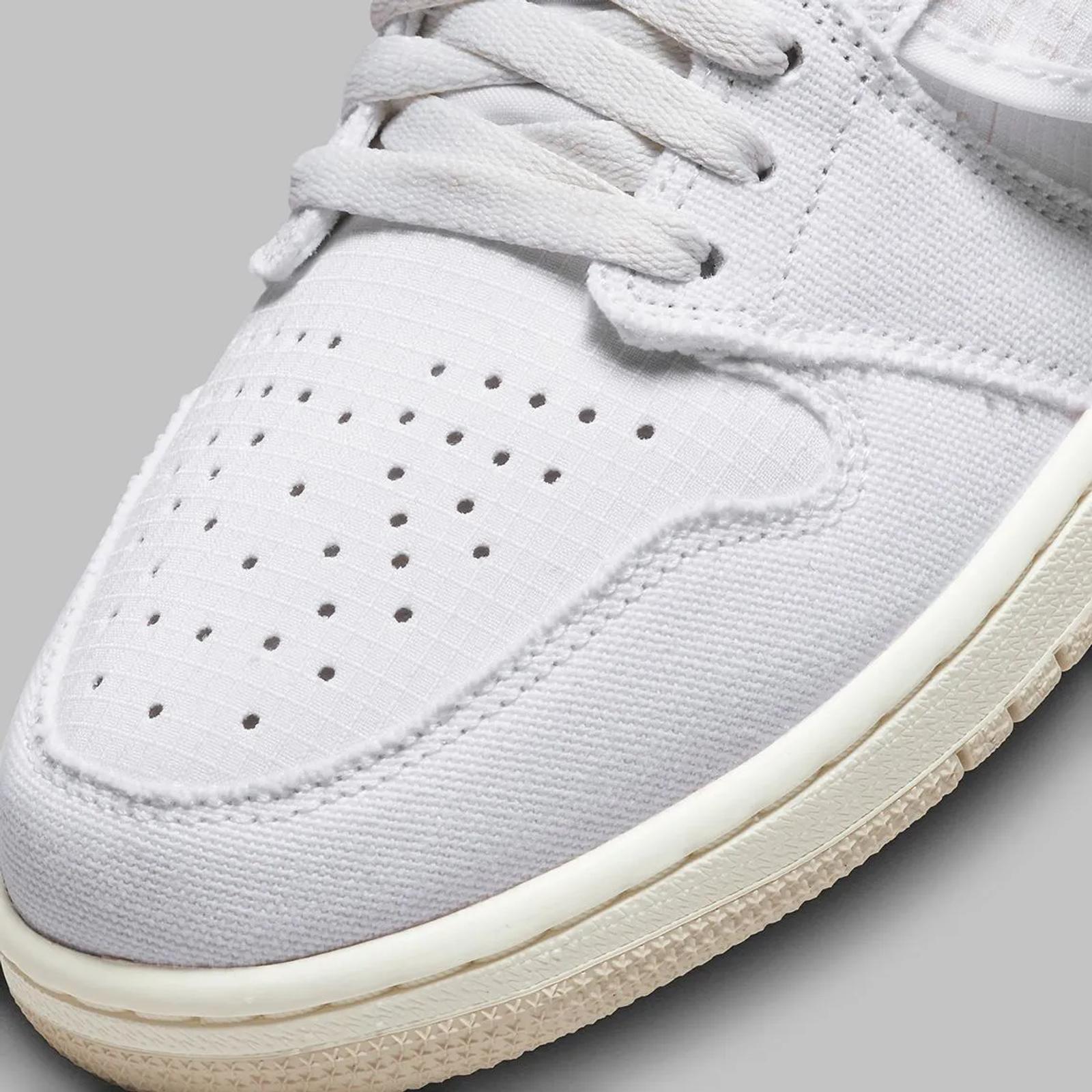 Air Jordan 1 High Stash White Nylon