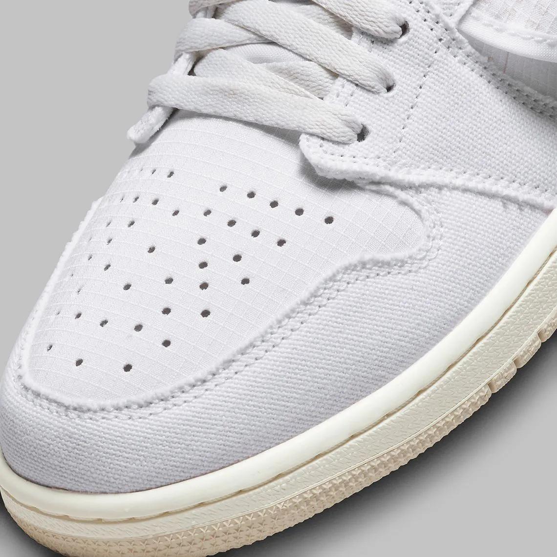 Air Jordan 1 High Stash White Nylon