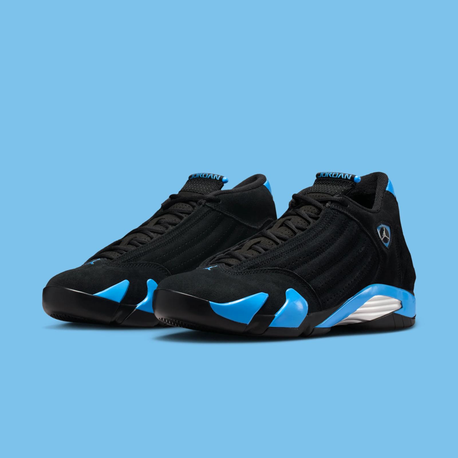 Air Jordan 14 Retro “Black & University Blue” drops March 21st, 2026