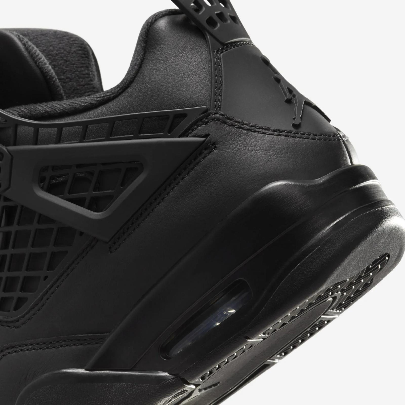Air Jordan 4 Retro NET Black / Metallic Silver FN7251-001 Release Date