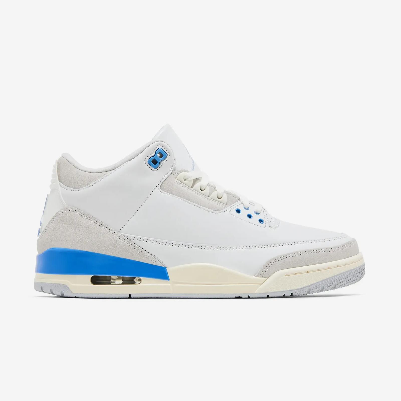 Air Jordan 3 Retro Hydrogen Blue Lucky Shorts CT8532-101 Release Date 2025