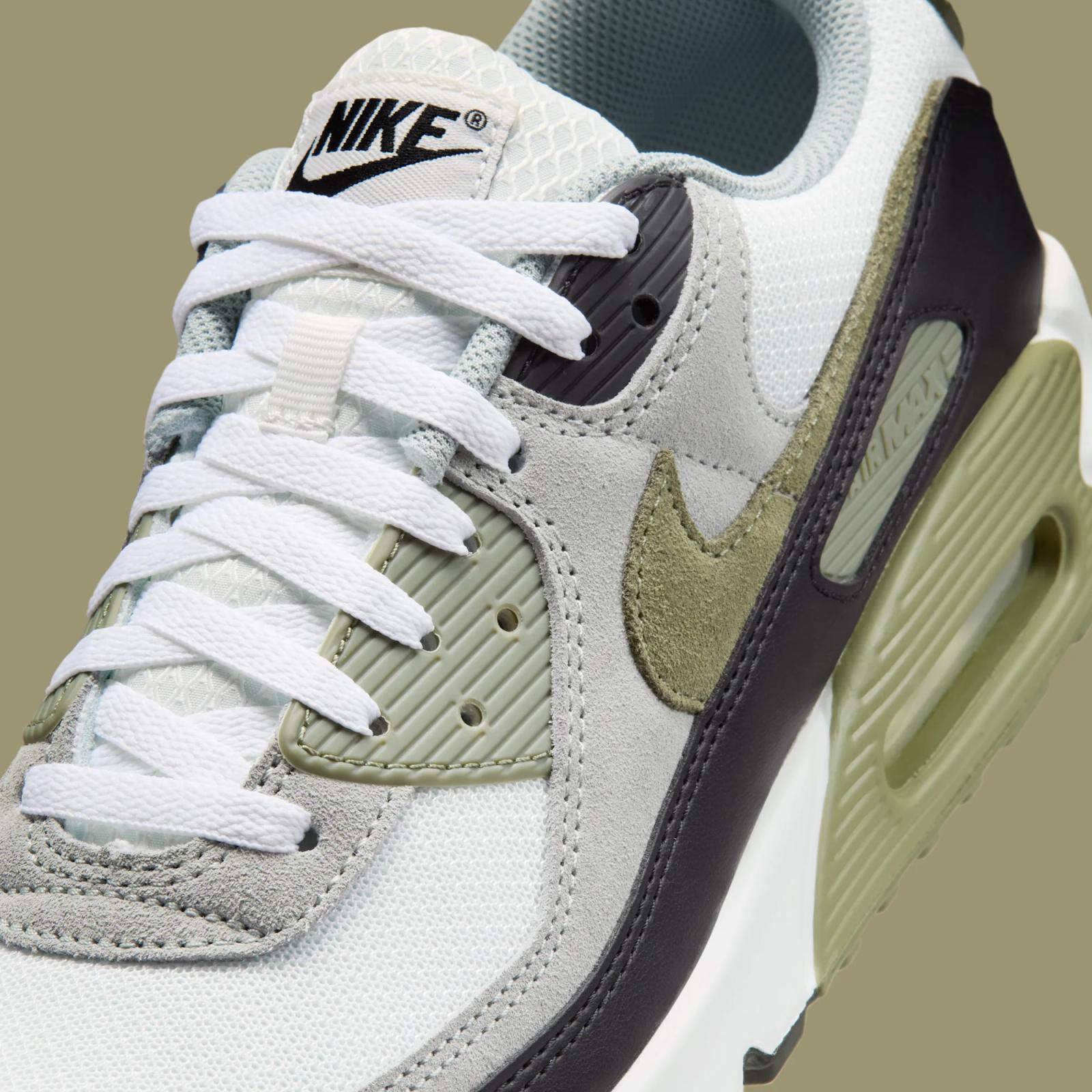 Nike Air Max 90 "Silver Sage & Light Plumice" drops April 1st, 2026