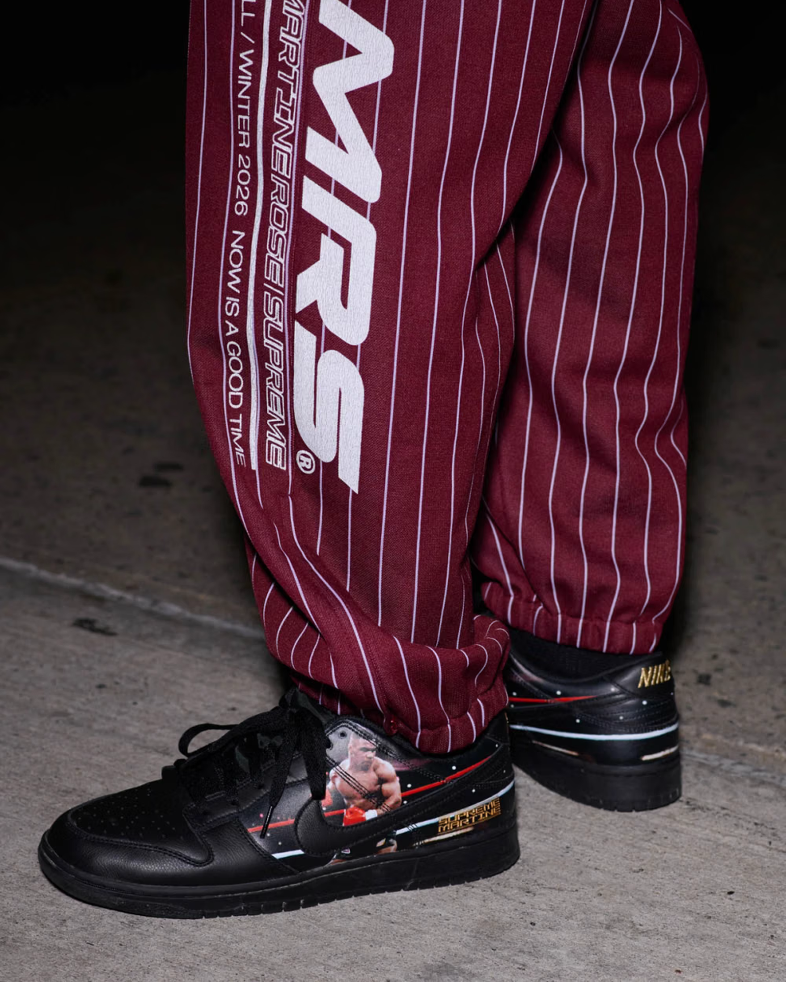 Supreme x Martine Rose x Nike Dunk Low "Black" drops in 2026