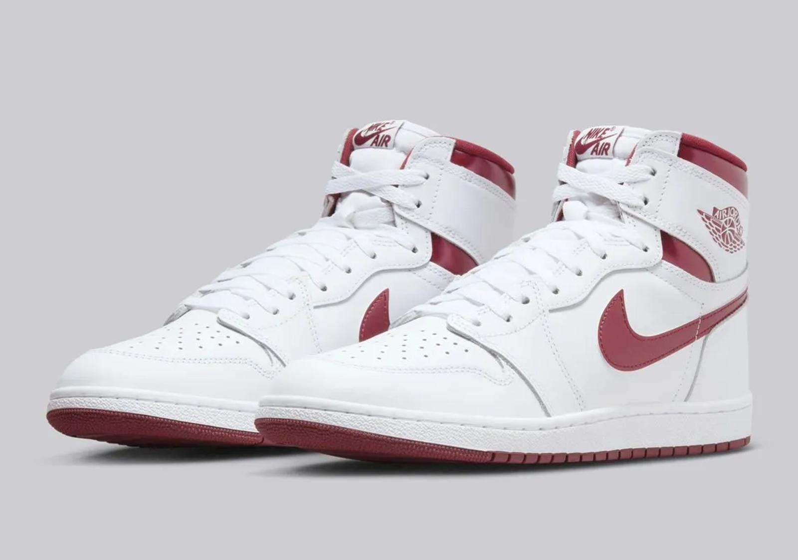 Air Jordan 1 High 85 Metallic Burgundy Release