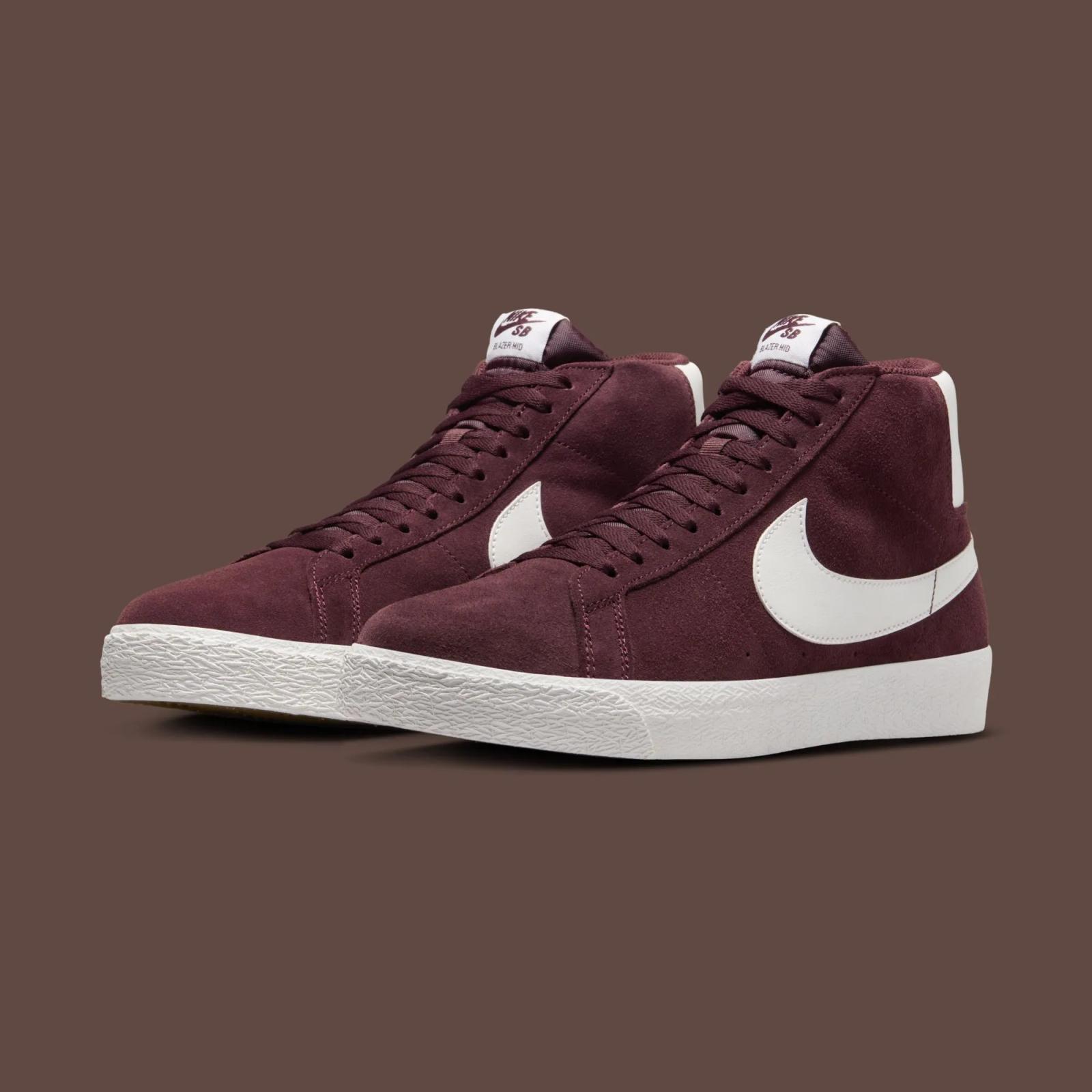 Nike SB Zoom Blazer Mid Burgundy Crush FD0731-600