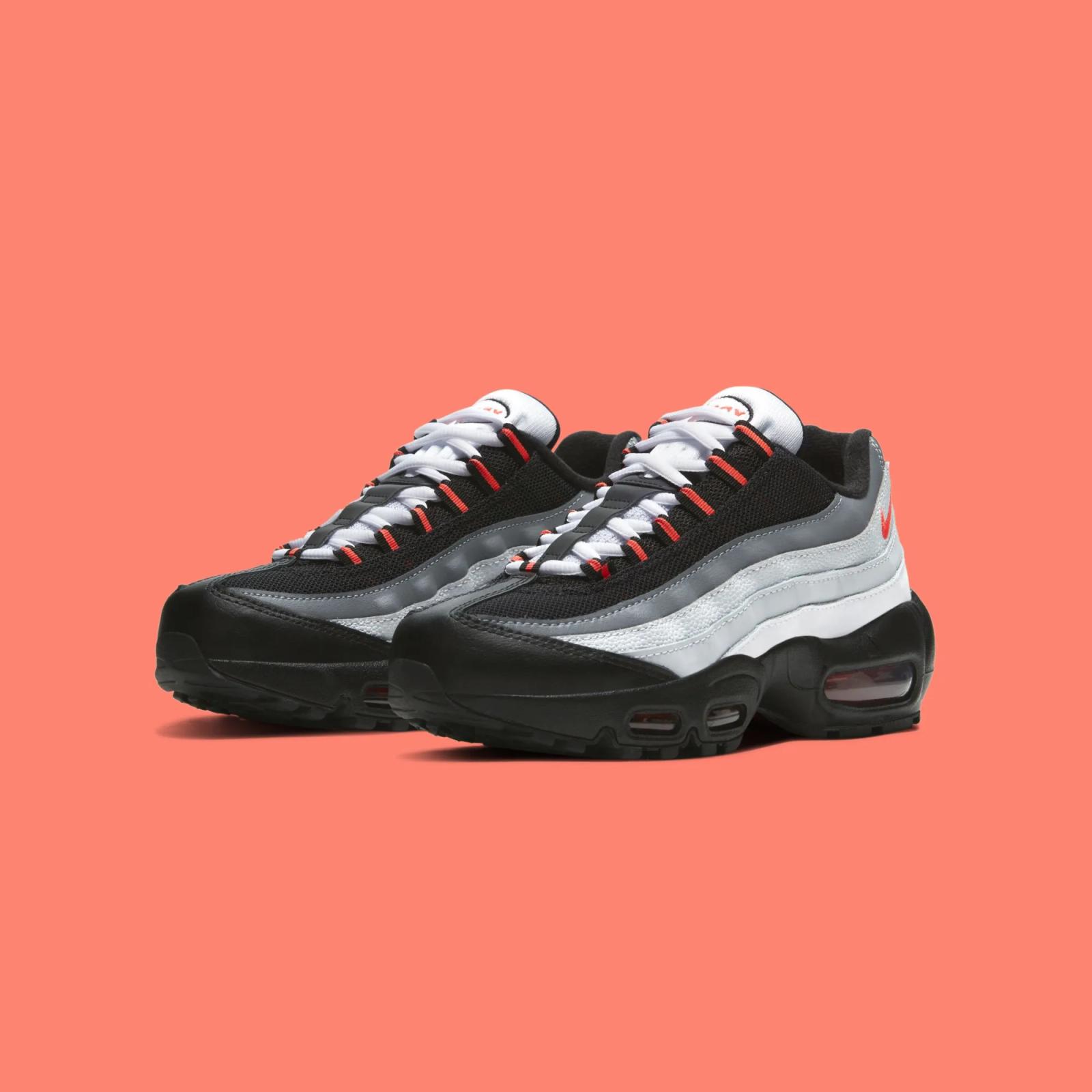Nike Air Max 95 GS Recraft White / Infrared 23 2024 Restock CJ3906-101