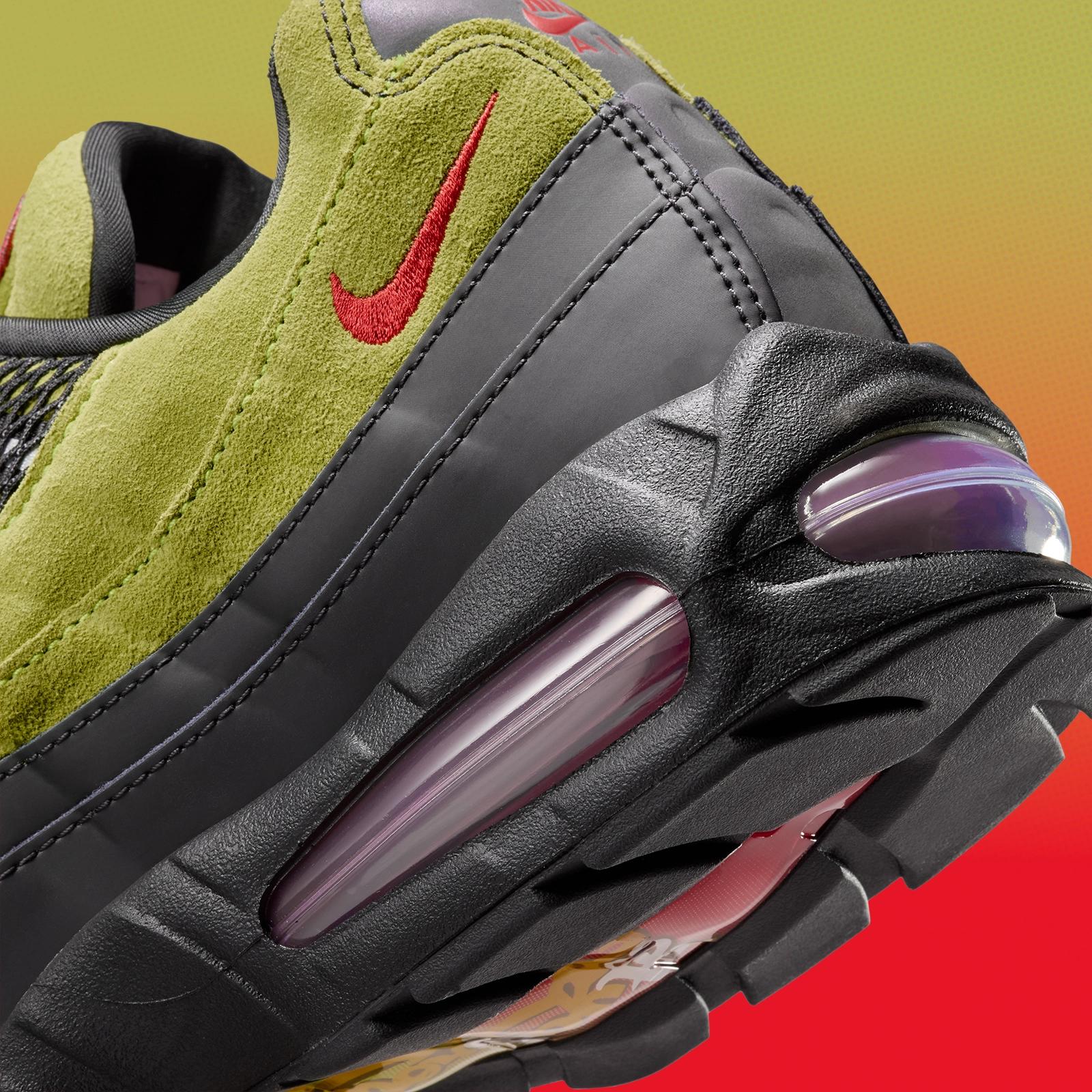 Aya Brown x Nike Air Max 95 Big Bubble "Atomic Green" drops August 21st, 2026