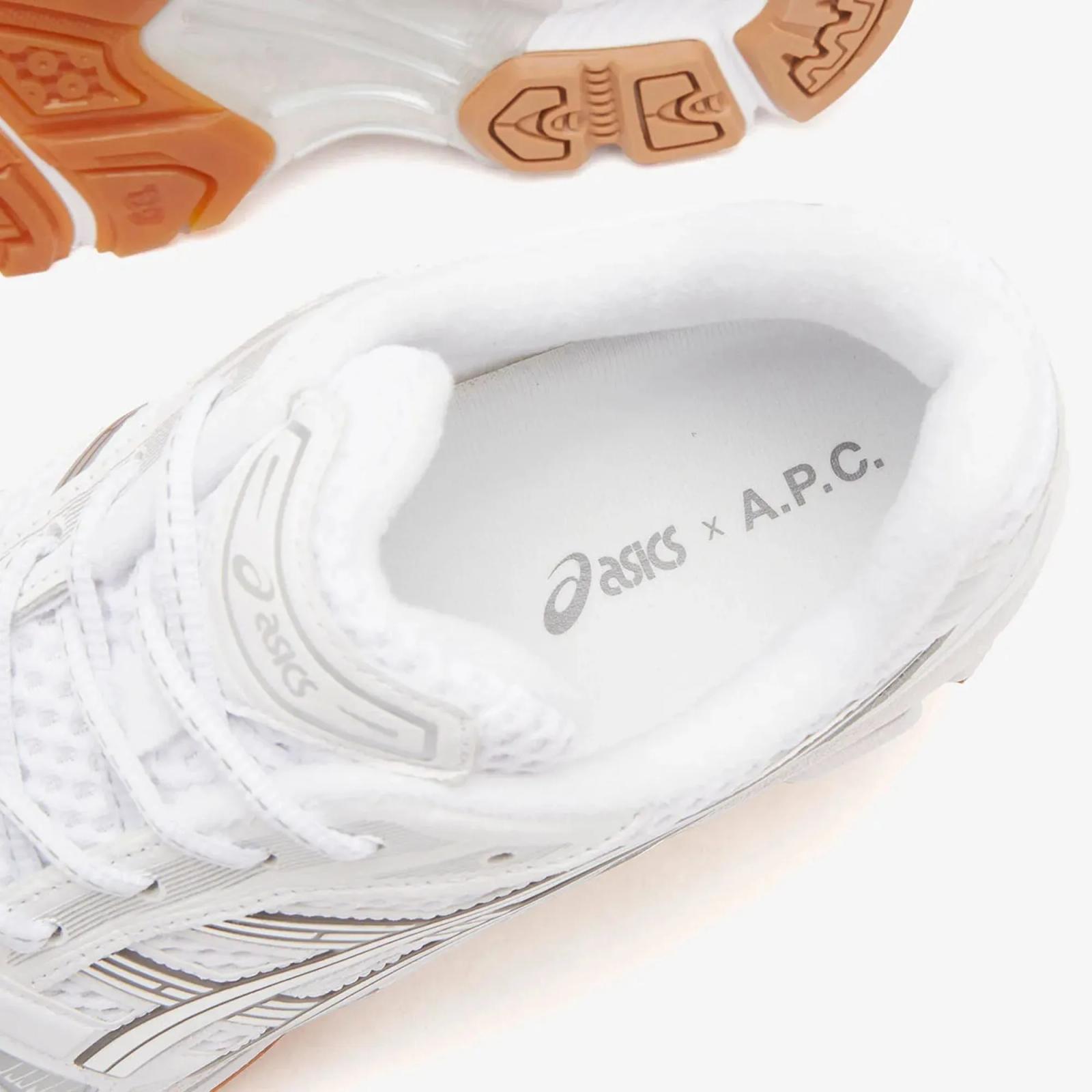 APC x Asics Gel-Kayano 14 White Pure Silver Release Date April 5th 2025 1203A727-100