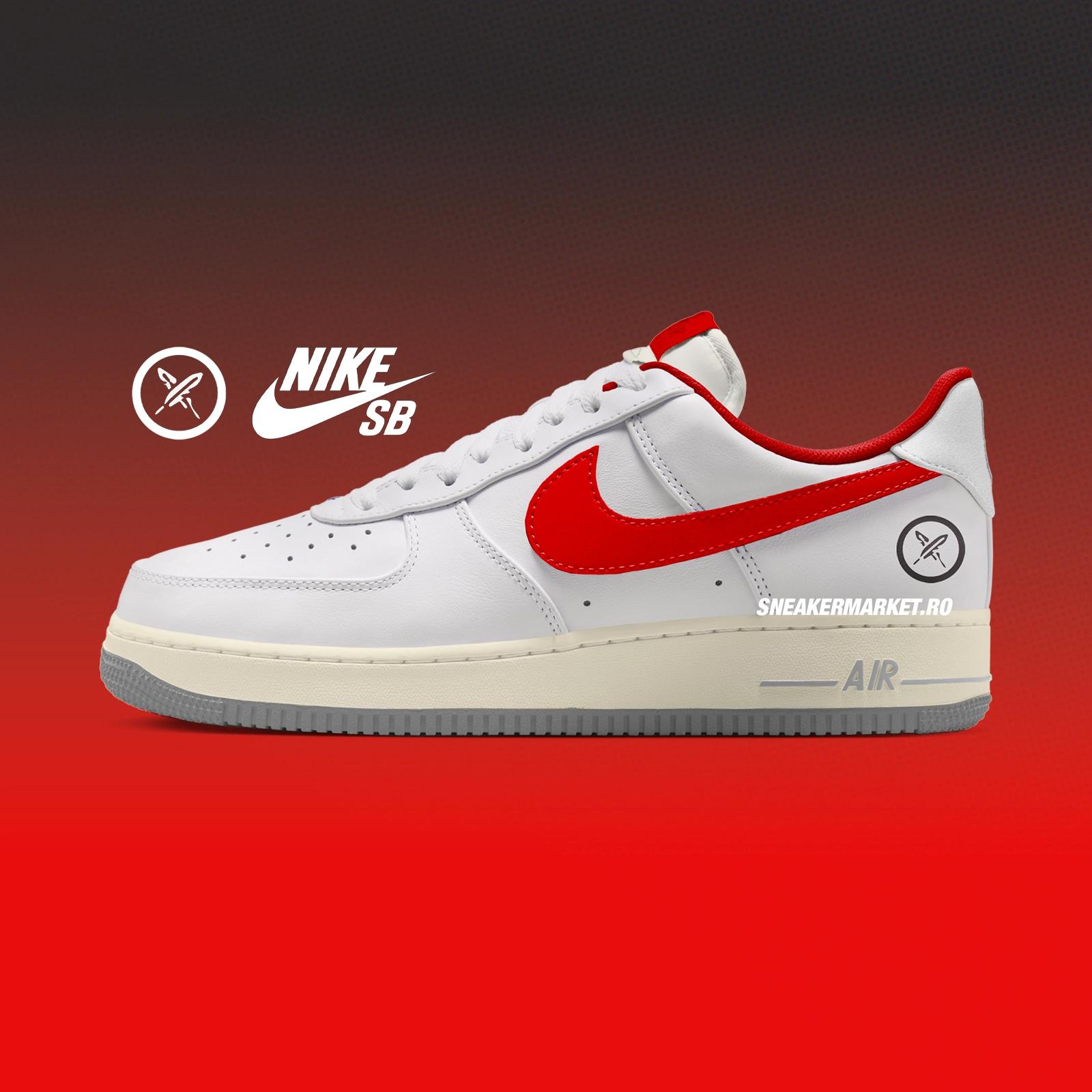 Yuto Horigome x Nike SB x Nike Air Force 1 Low "White & University Red" drops in 2027