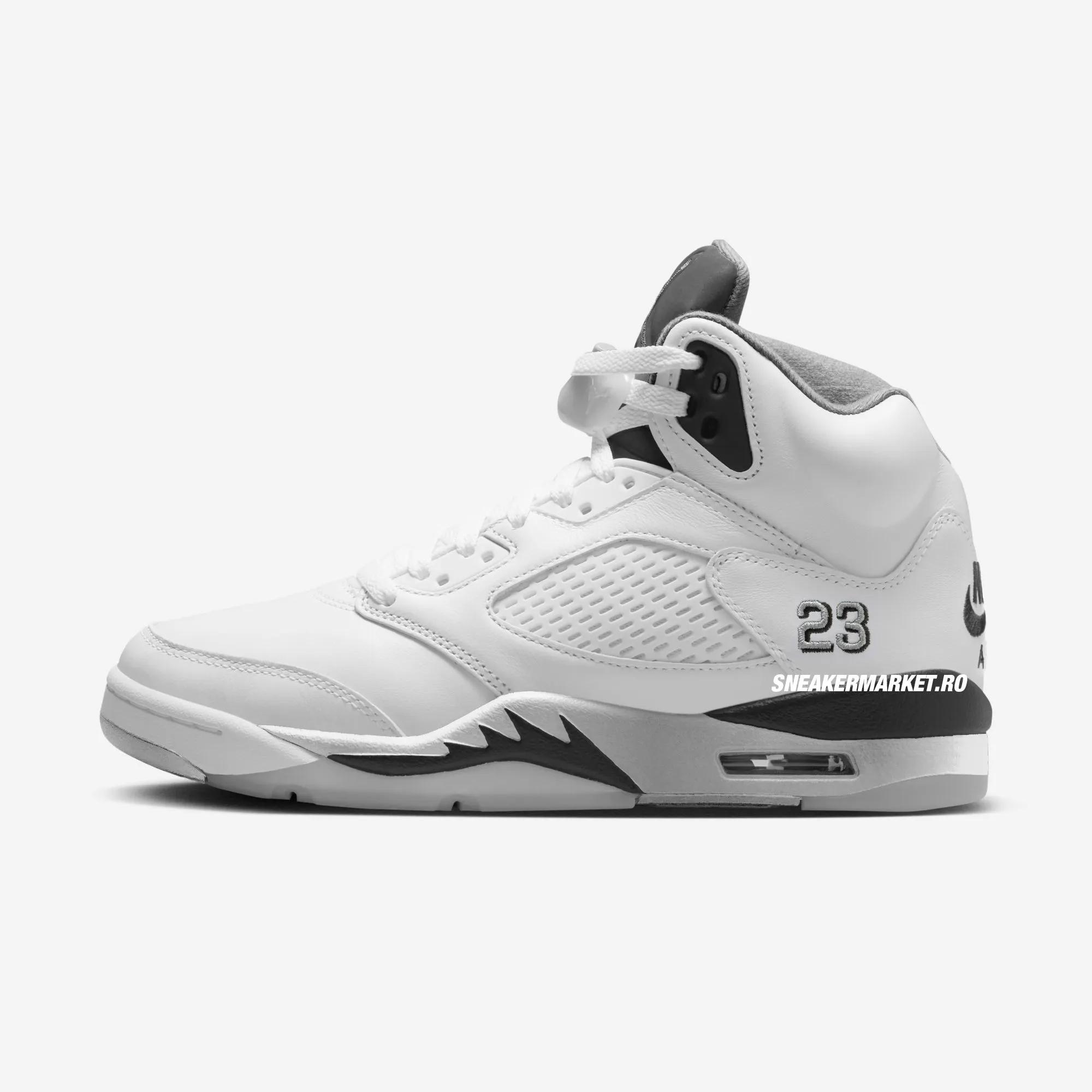 Air Jordan 5 Retro “White / Metallic Silver” 2026