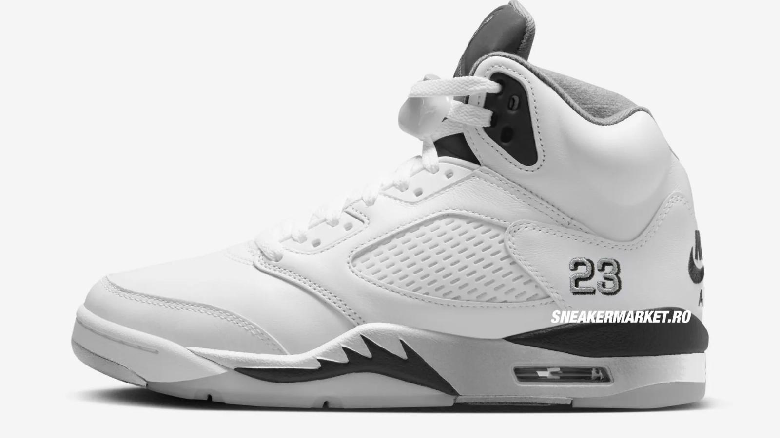 Air Jordan 5 Retro “White / Metallic Silver” 2026