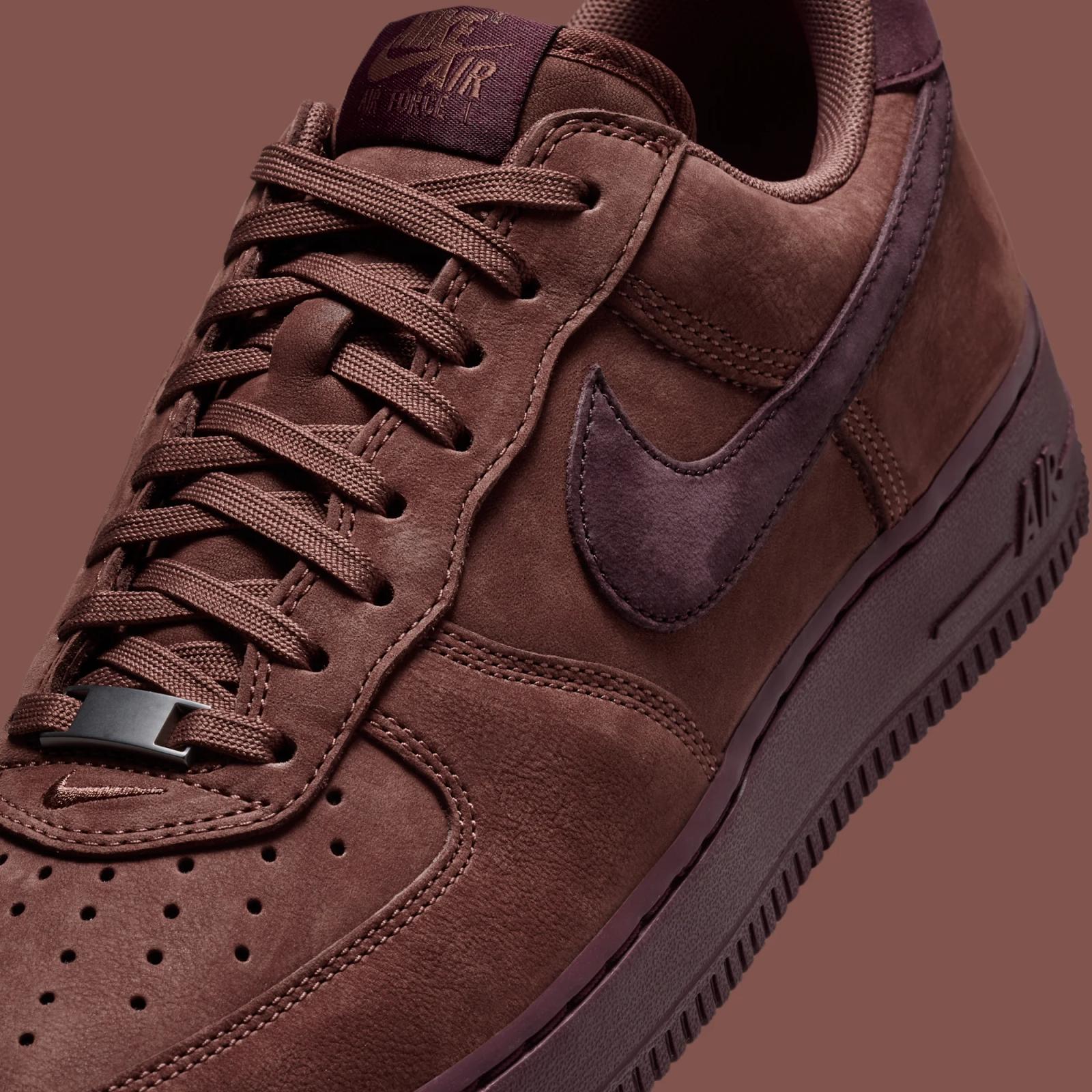 Nike Air Force 1 Low Retro Premium QS "Red Sepia" drops in 2026