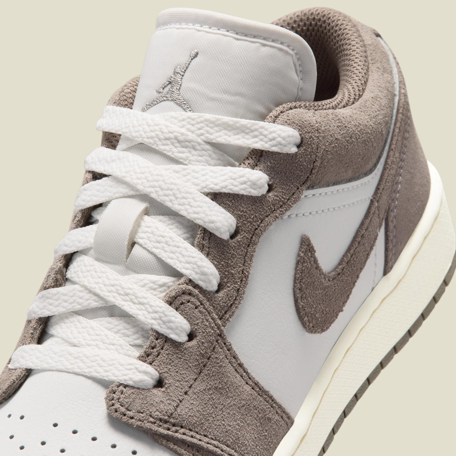 Air Jordan 1 Low GS "Olive Grey" drops April 1st, 2026