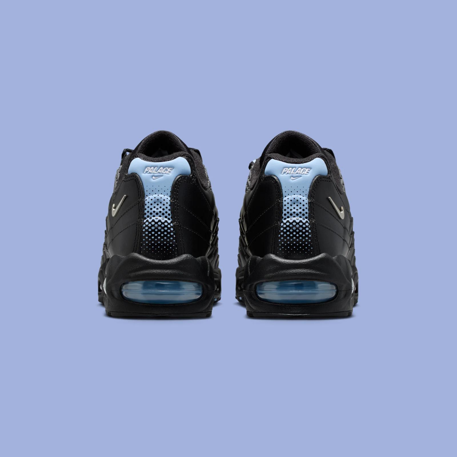 Palace x Nike Air Max 95 Big Bubble "Metallic Silver" drops April 10th, 2026
