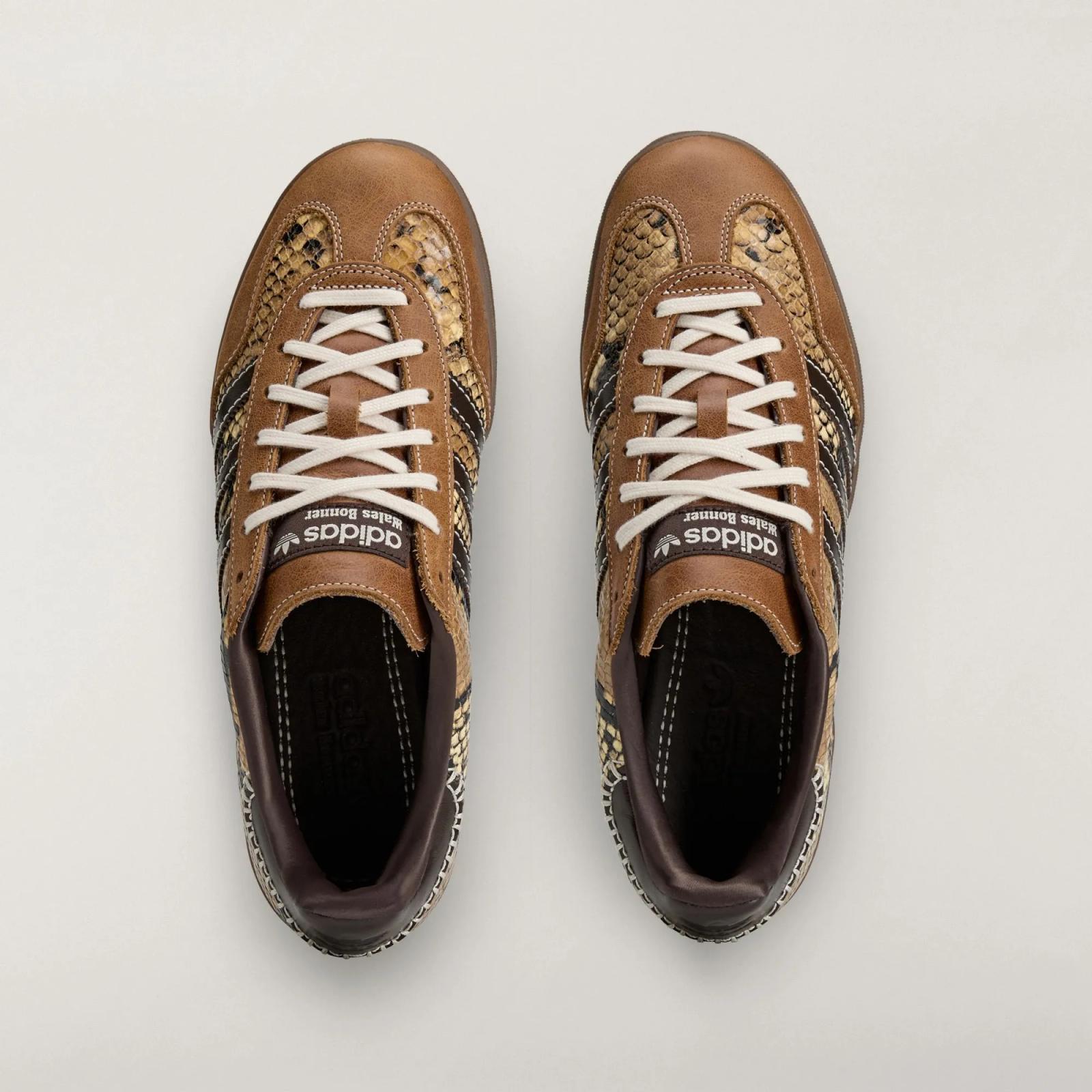 Wales Bonner x adidas Gazelle Indoor "Snakeskin" drops April 17th, 2026