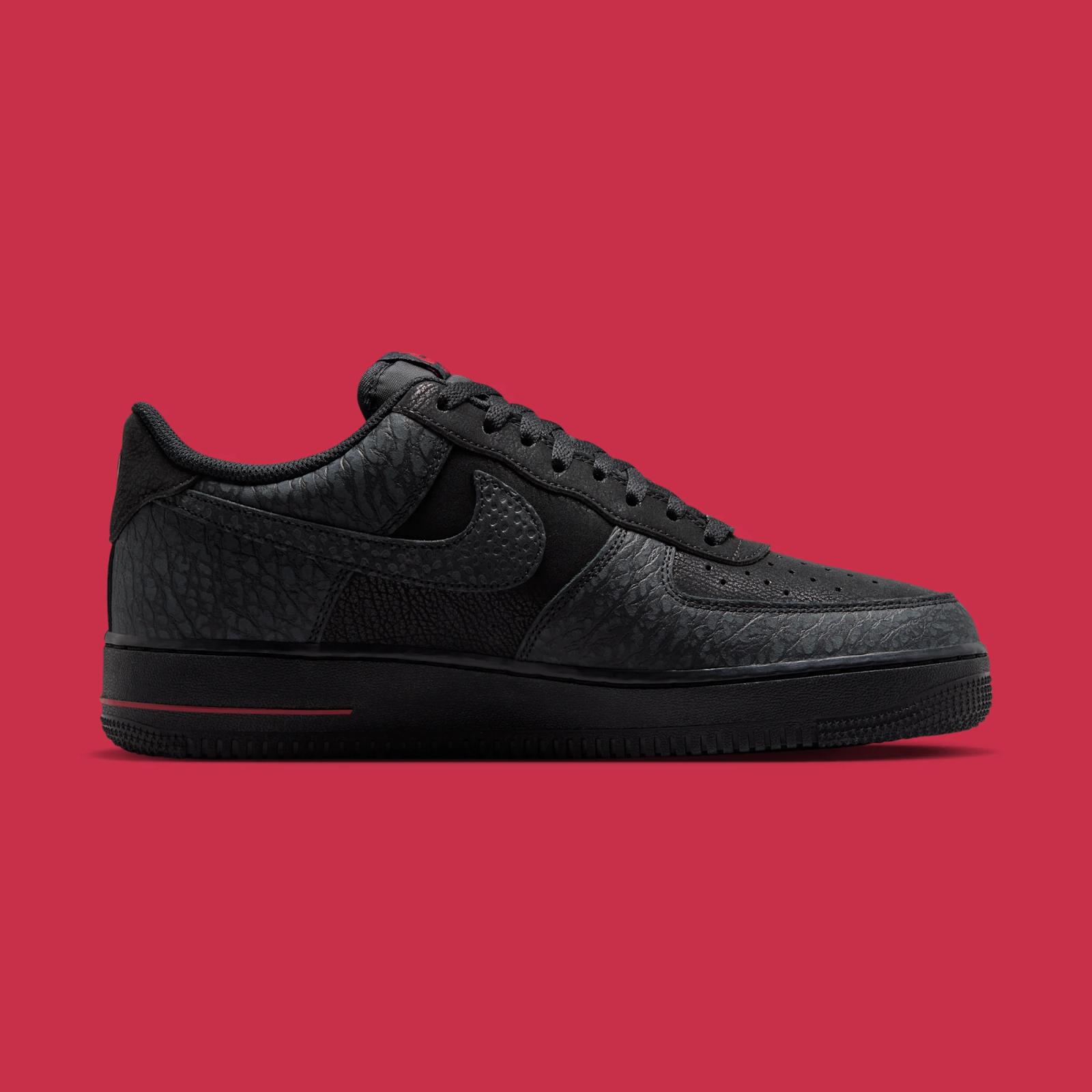Nike Air Force 1 Low "Black & Tough Red" drops in 2026