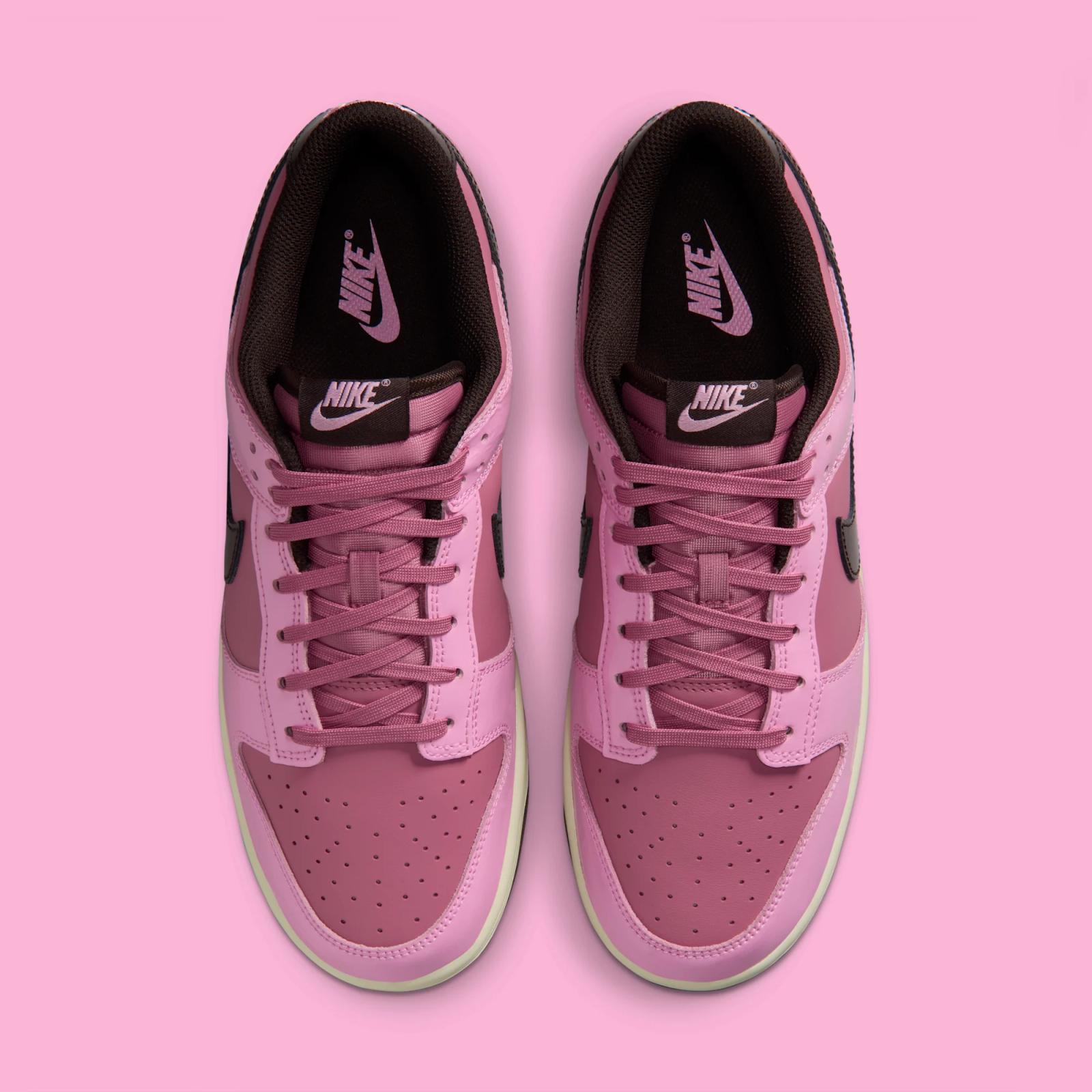 Nike Dunk Low Retro "Pink Rise & Velvet Brown" drops in 2026