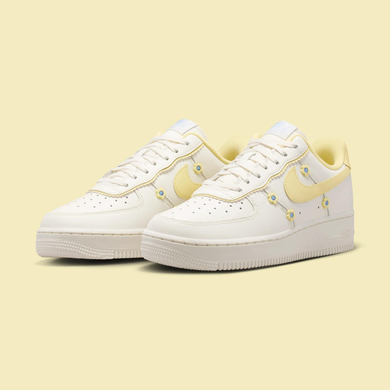 Nike Air Force 1 Low LX "Sail & Soft Yellow" drops July 1st, 2026