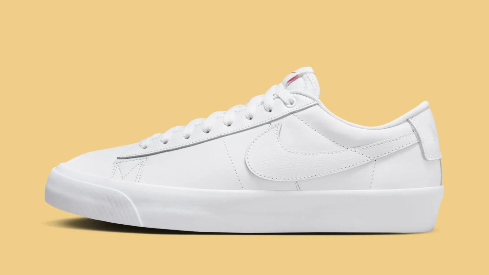 Nike SB Blazer Low Pro GT ISO “Triple White”