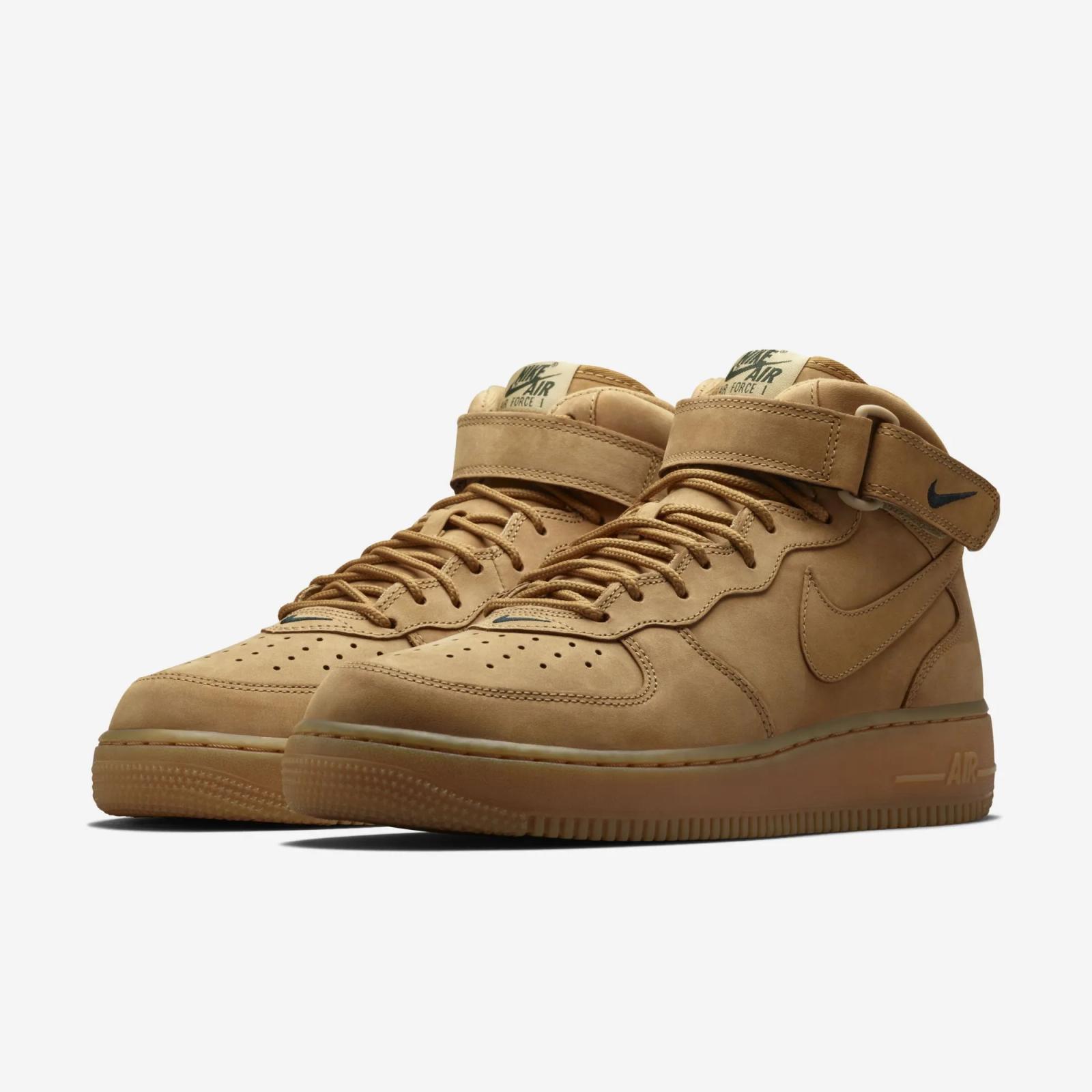 Nike Air Force 1 Mid Premium Flax 715889-200 Release Date 2025