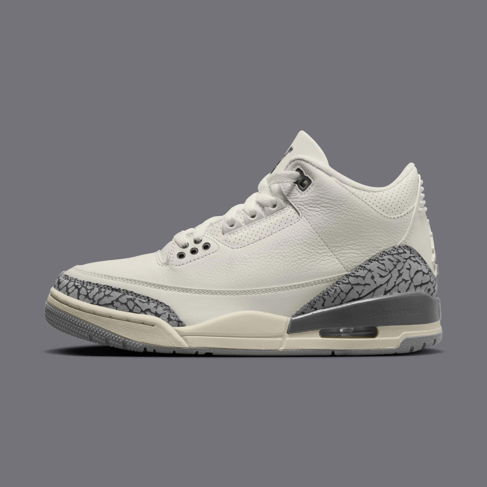 Air Jordan 3 Retro Sail Cement Grey CK9246-100