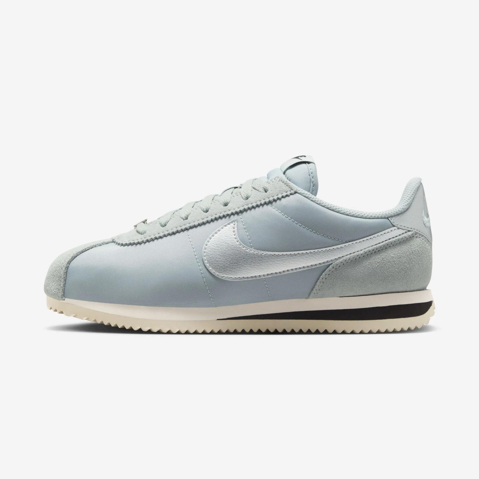 Nike Cortez Textile “Light Pumice / Metallic Silver”