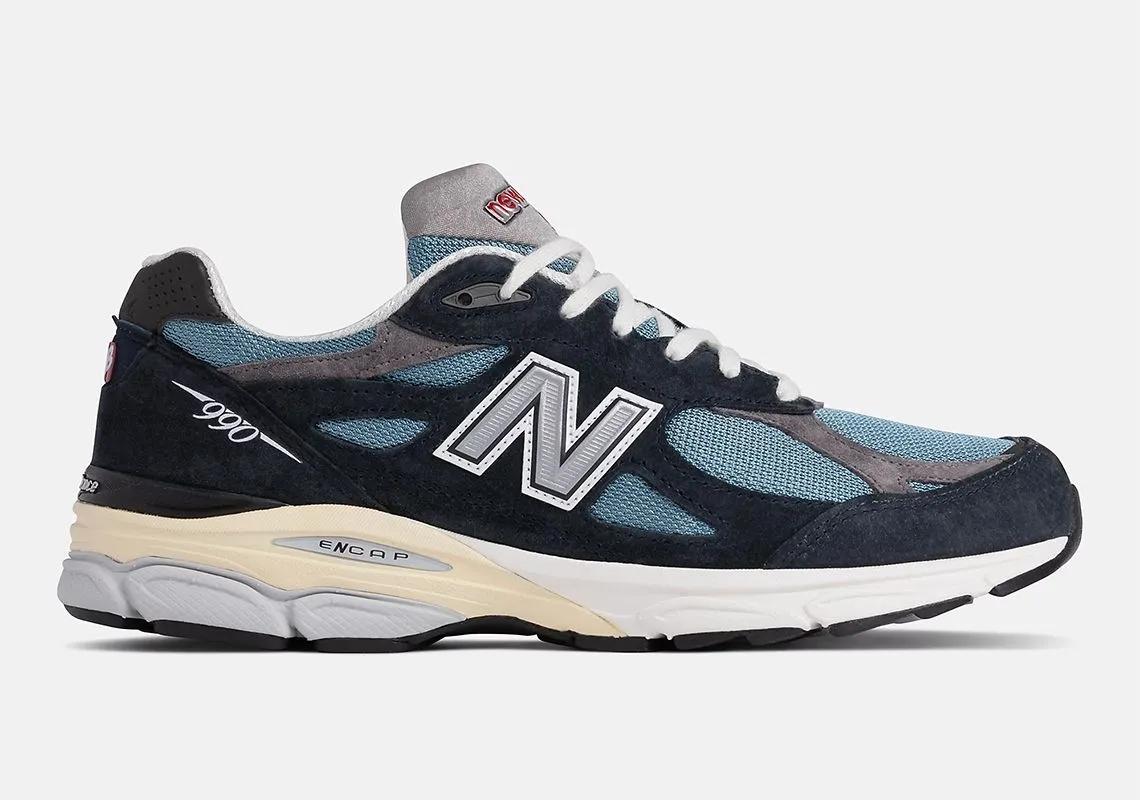 New Balance 990v3 Navy Castlerock