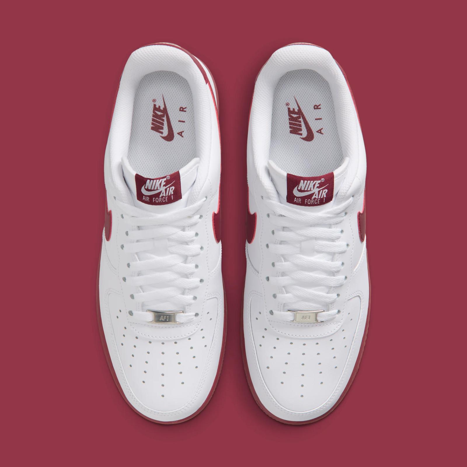 Nike Air Force 1 Low "White & Team Red" drops in 2026