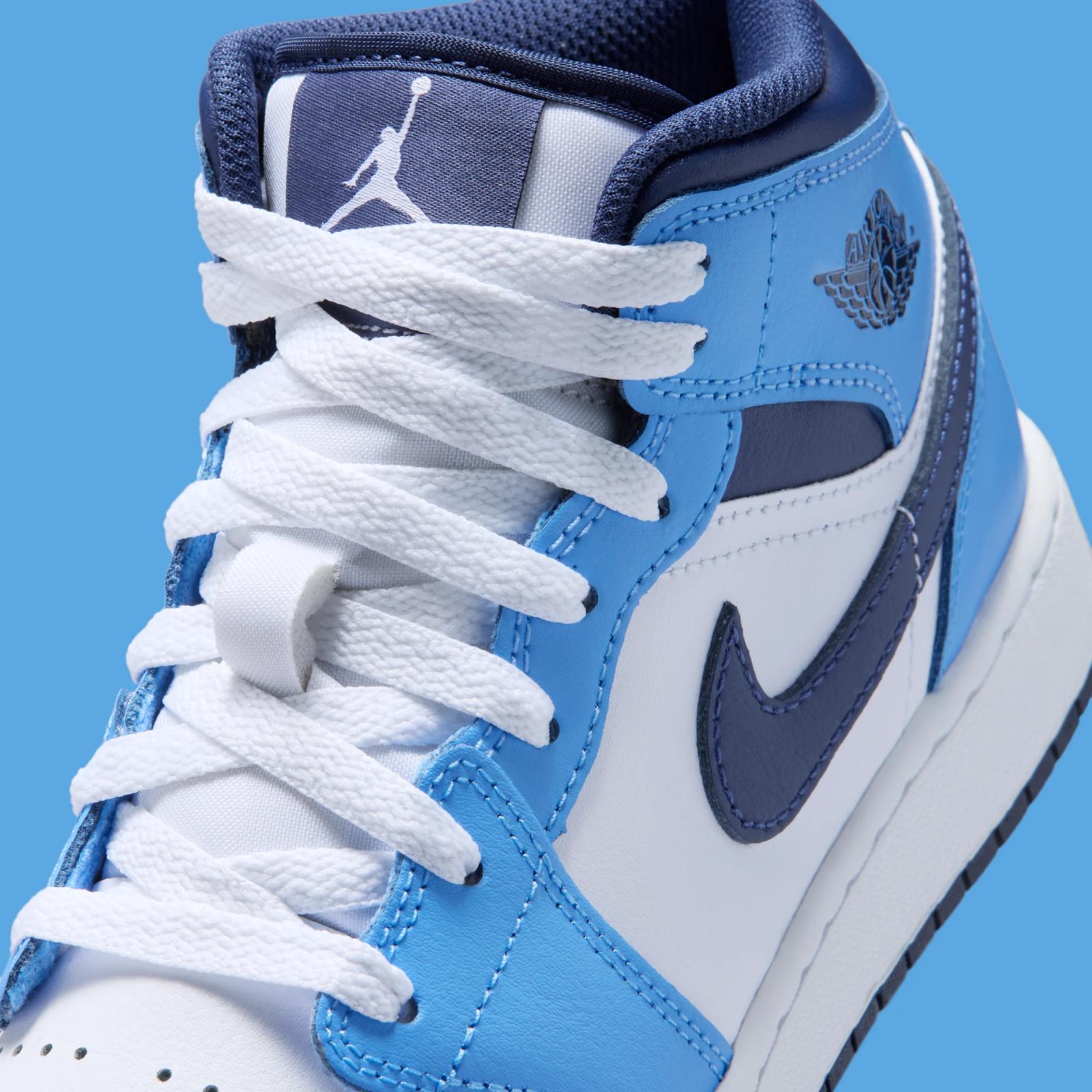 Air Jordan 1 Mid GS "University Blue" drops May 1, 2026