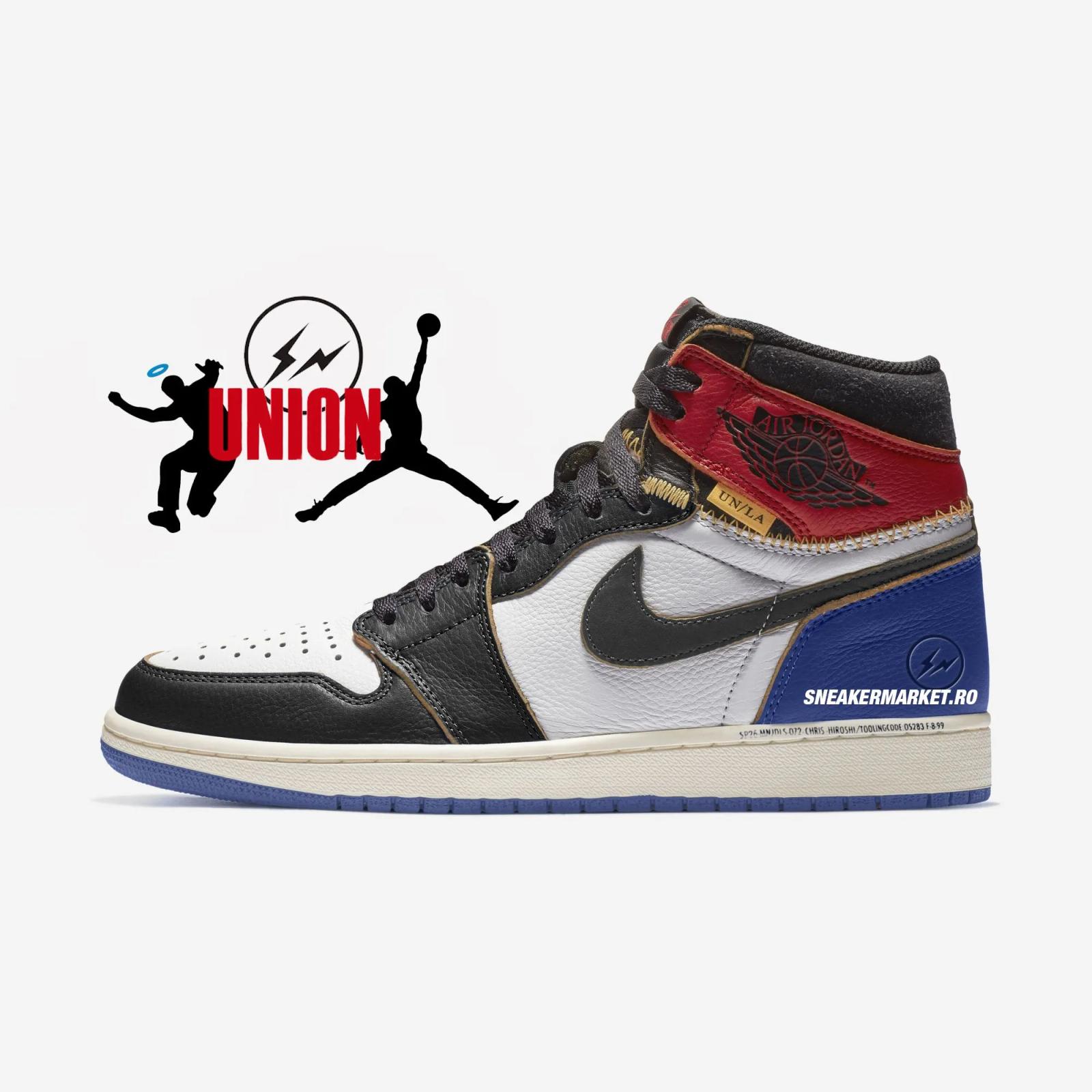 Fragment x Union LA x Air Jordan 1 Retro High OG SP “Varsity Red / Sport Royal” 2026
