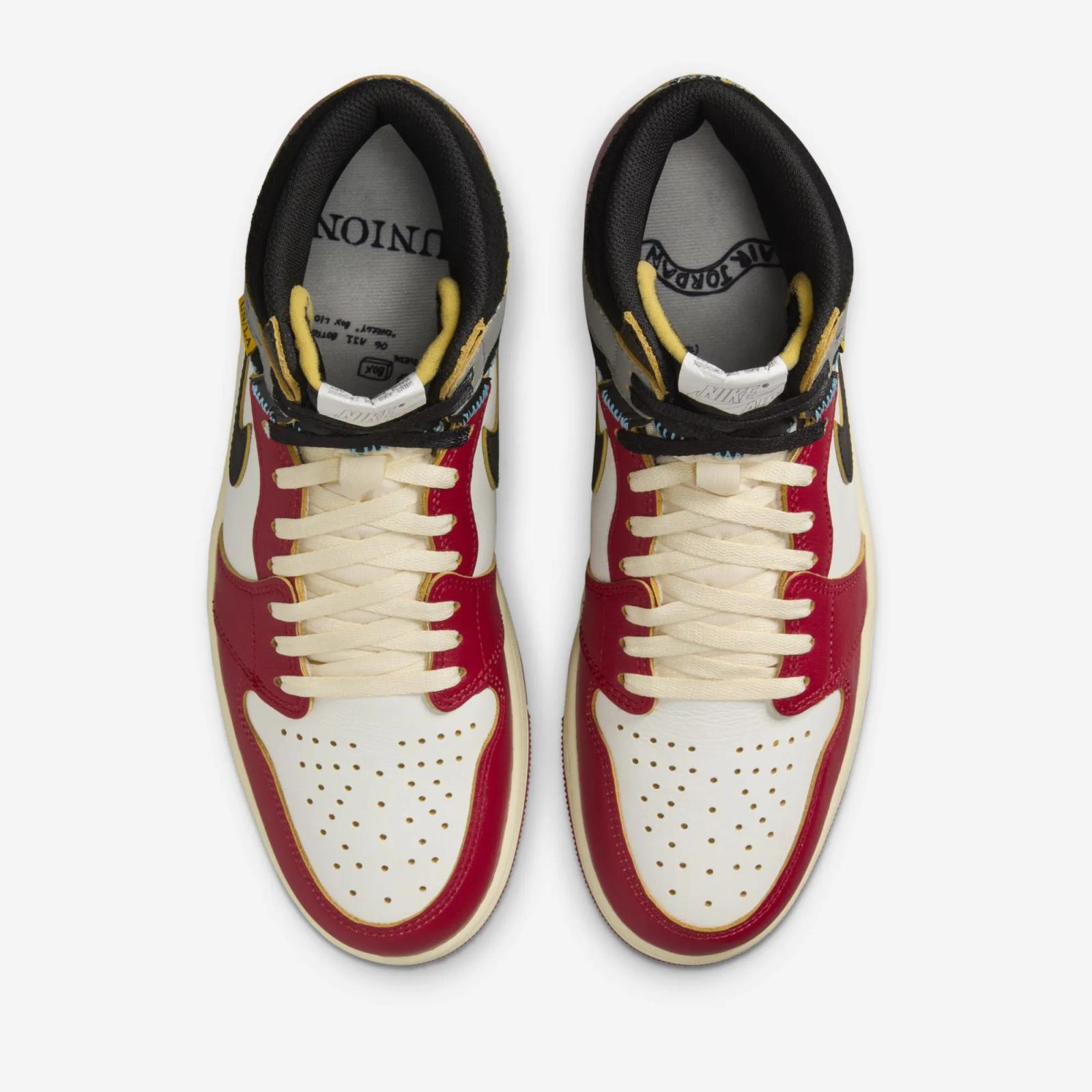 Union LA x Air Jordan 1 Retro High OG SP GH Varsity Red HV8563-600