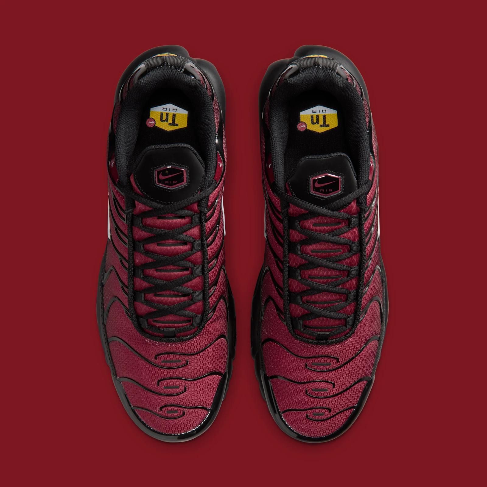 Nike Air Max Plus "Tough Red & Black" drops in 2026