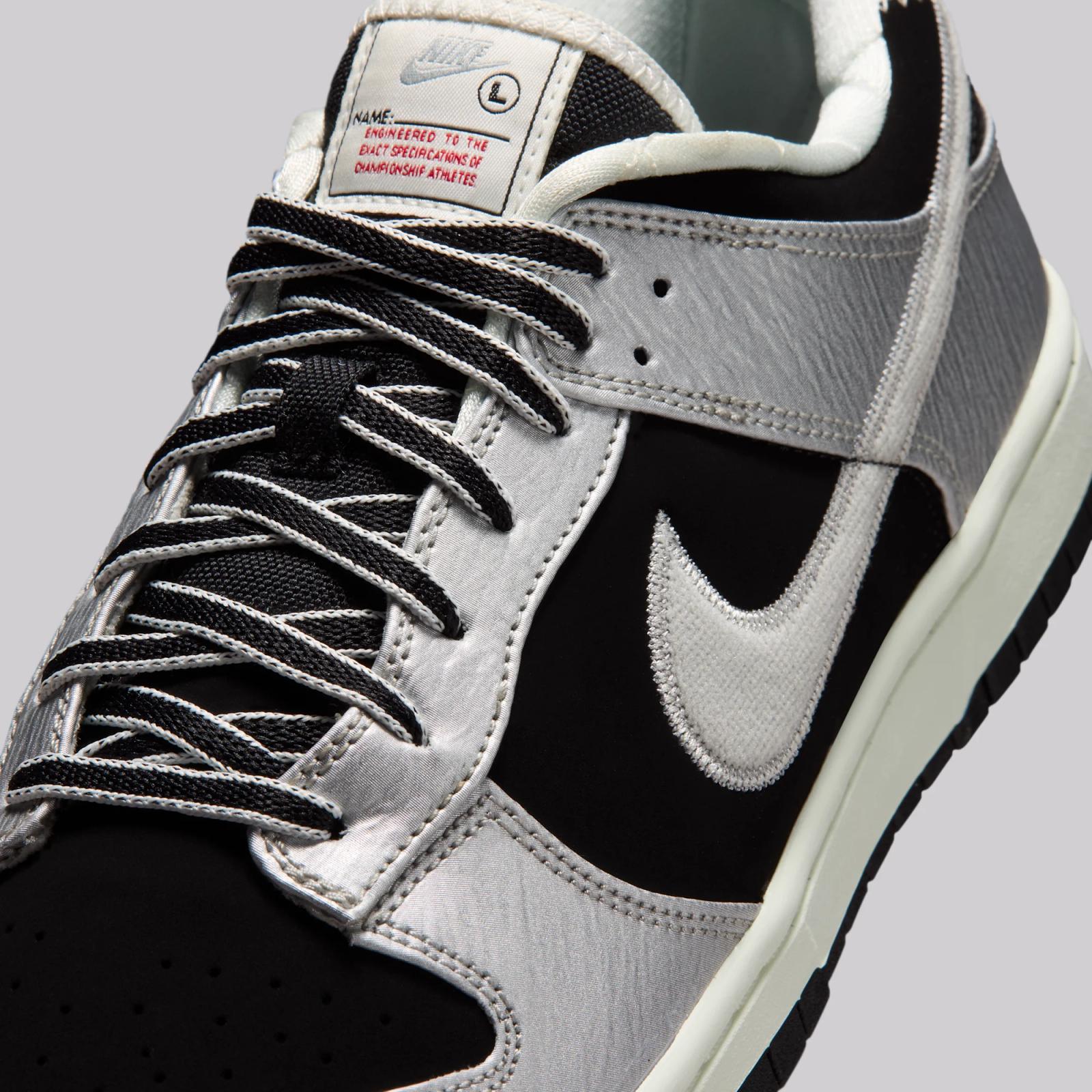 Nike Dunk Low Retro "Metallic Silver" drops August 1st, 2026