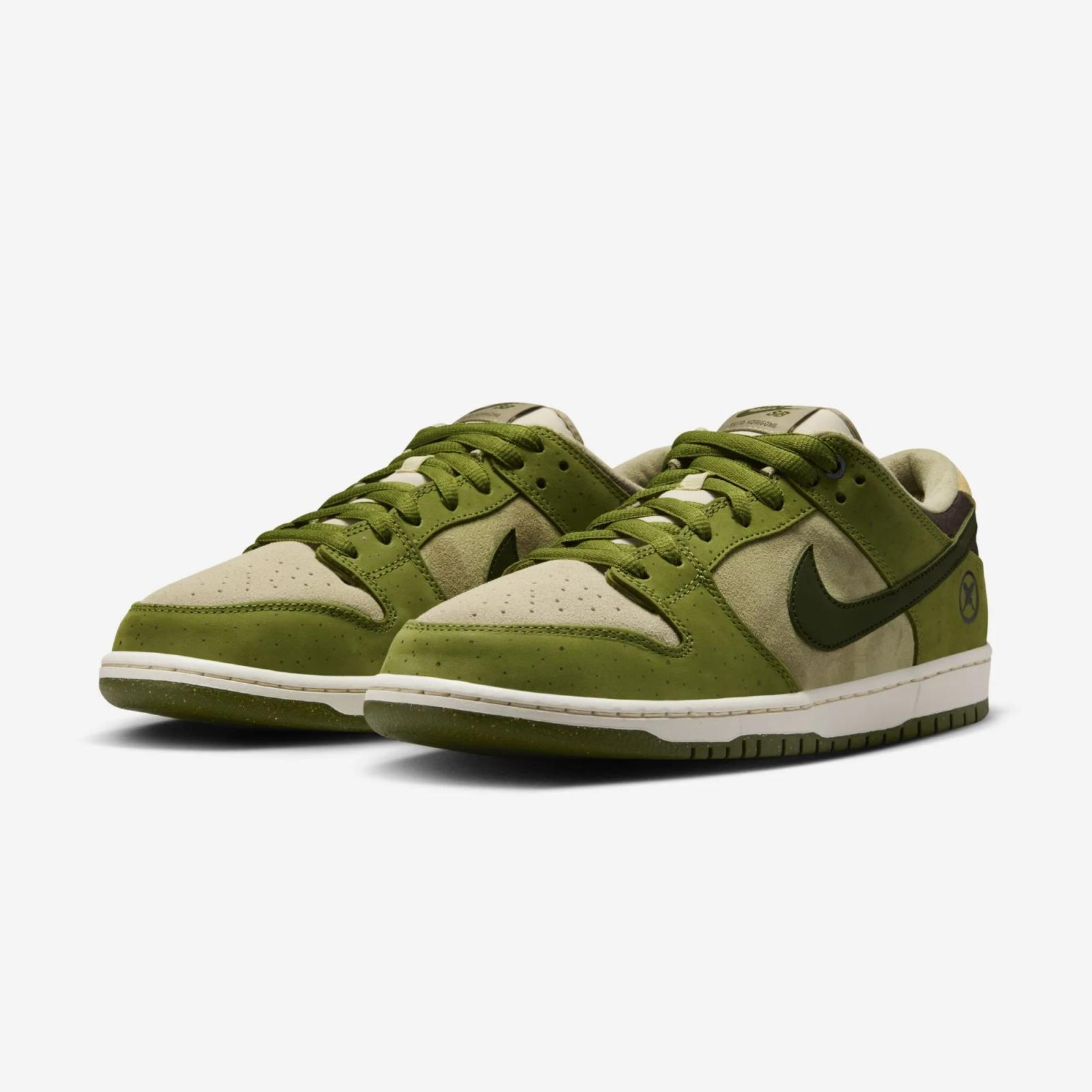 Yuto Horigome x Nike SB Dunk Low Pro Asparagus HF8022-300