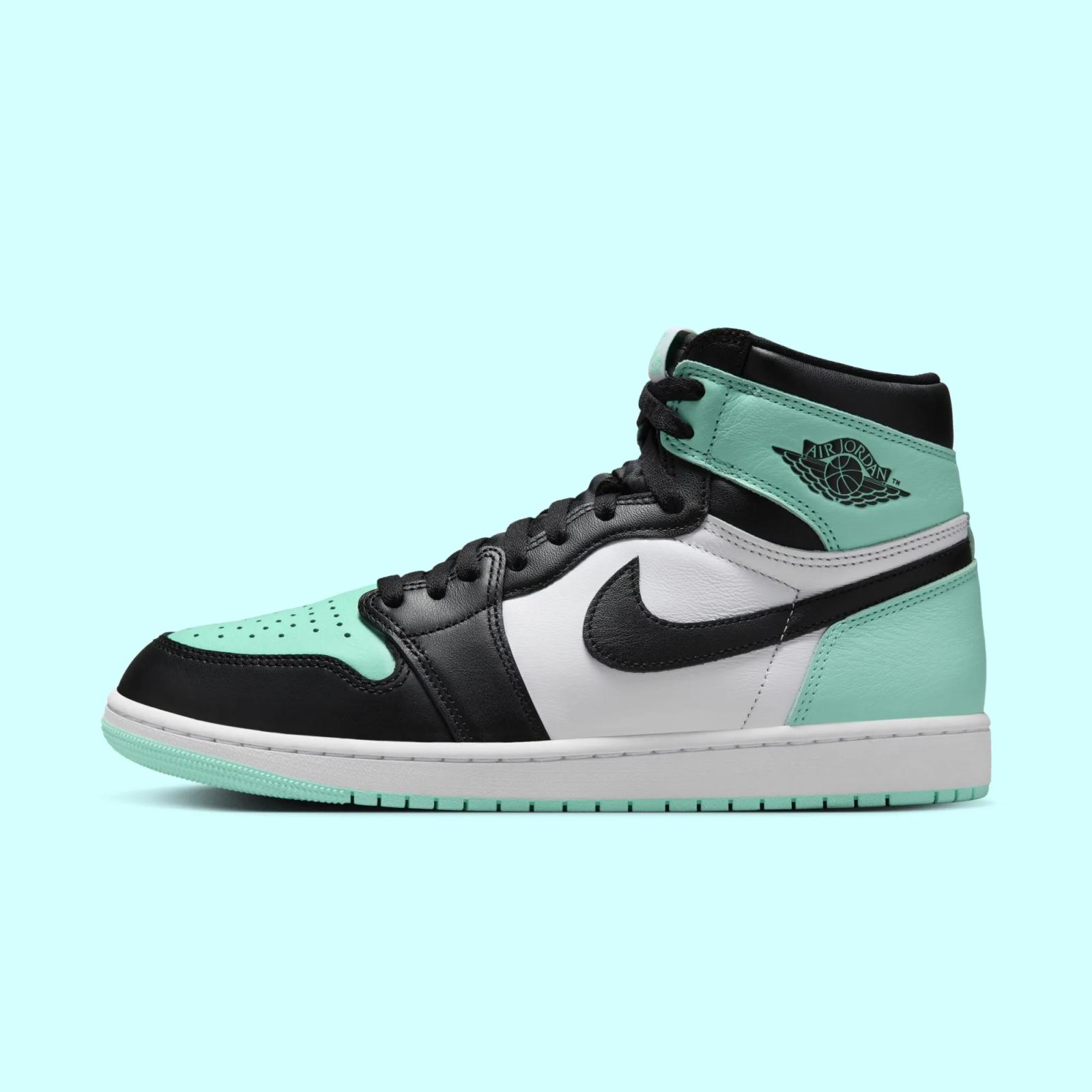 Air Jordan 1 Retro High OG Remastered Green Glow