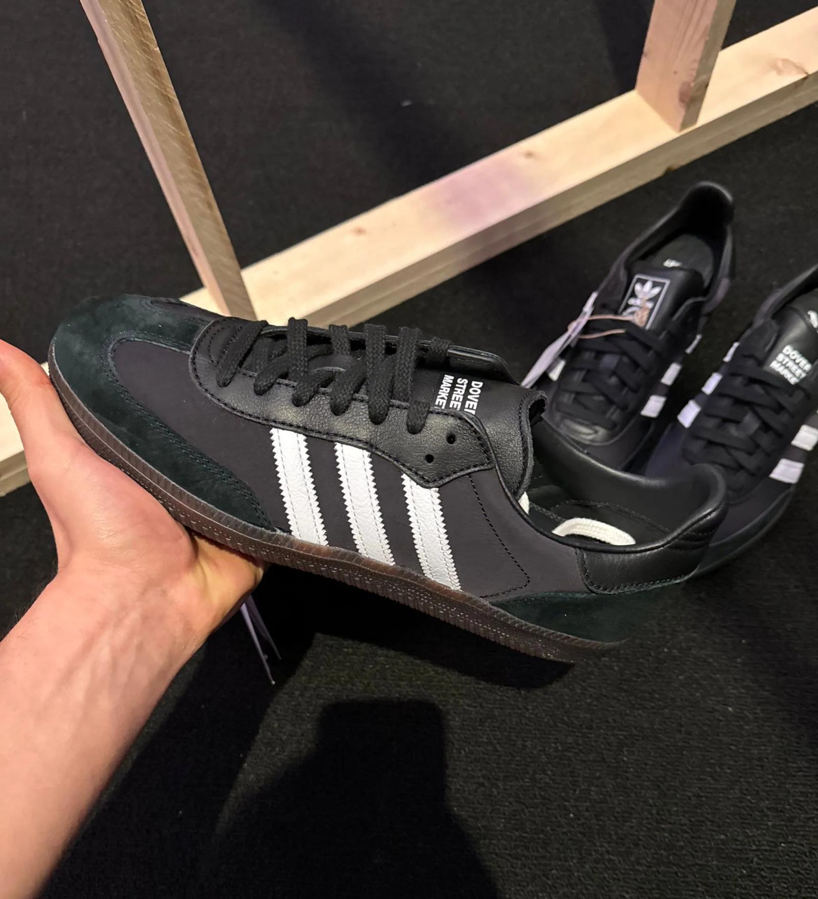 Dover Street Market x Adidas Samba Core Black