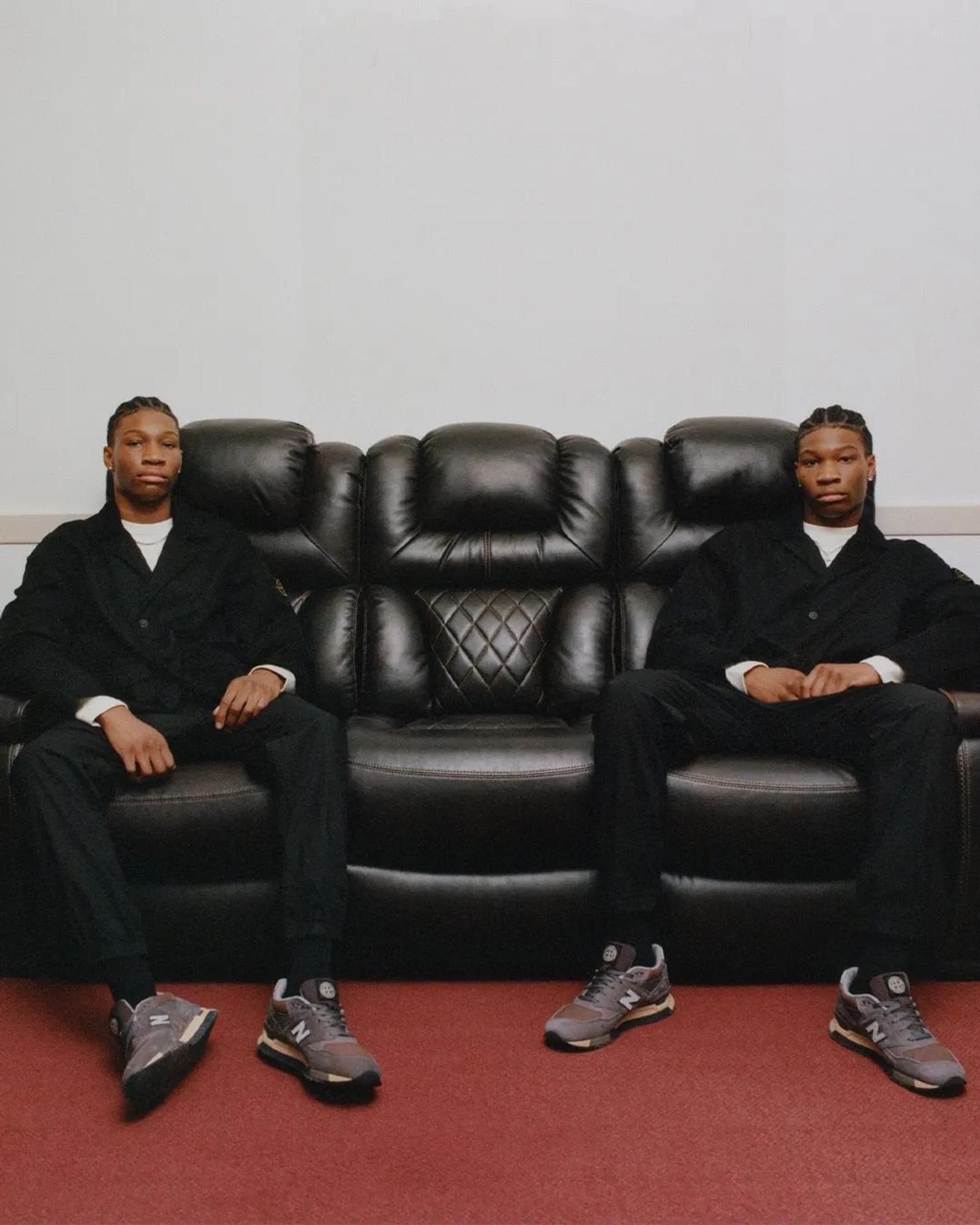 Stone Island x New Balance 998 "Raso Gommato"