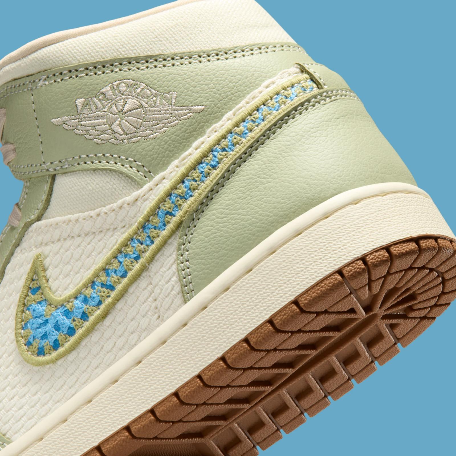 Air Jordan 1 Mid SE W "Olive Aura" drops May 1, 2026