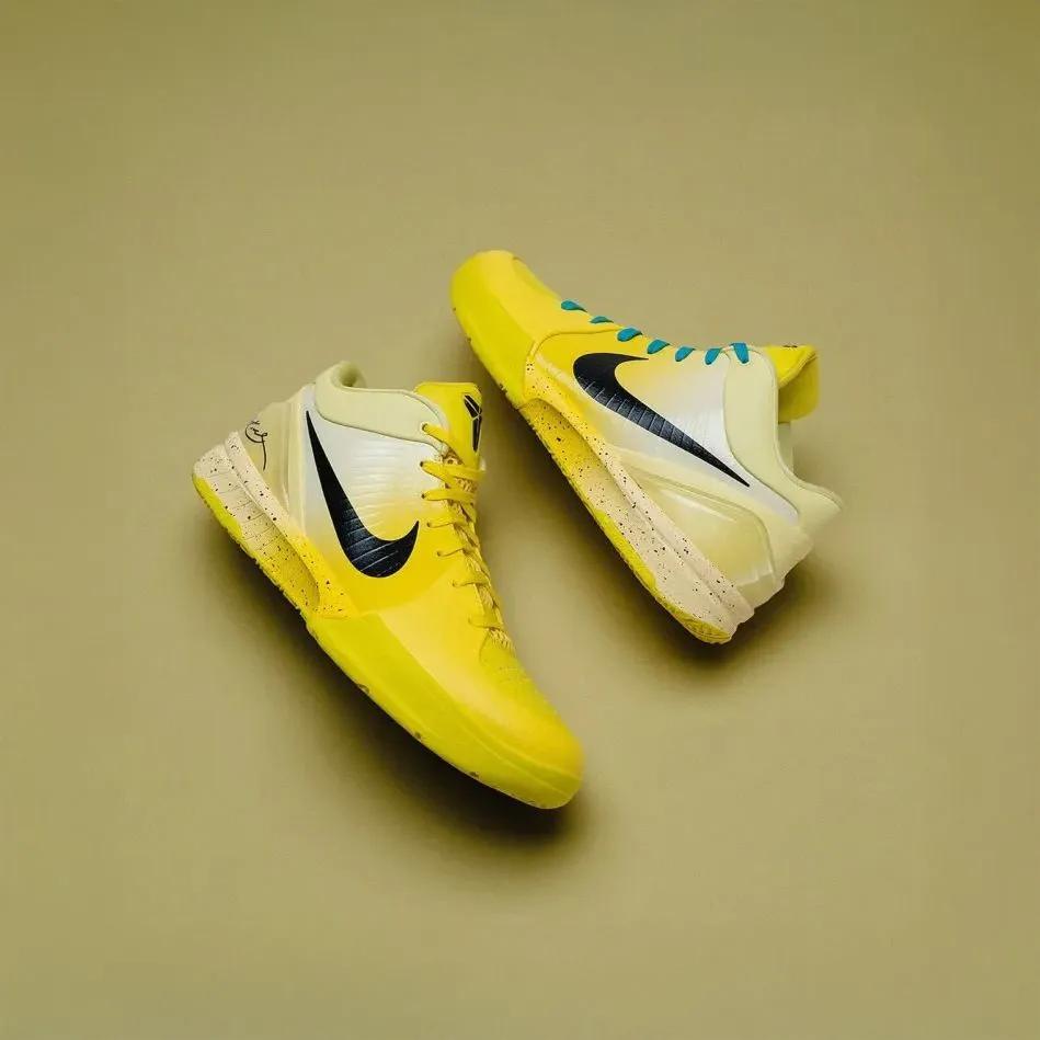 Nike Kobe 4 Protro CHBL Lightening Black IH0587-700 Release Date 2025