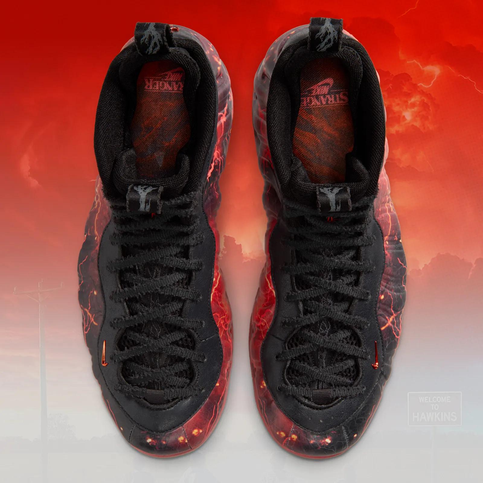 Stranger Things x Nike Foamposite set to release in 2026 🔥
