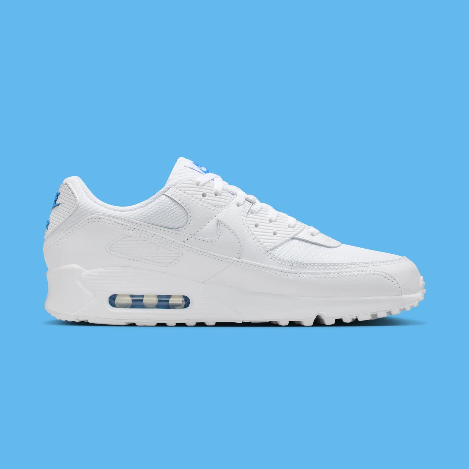 Nike Air Max 90 "White & Blue Crystal" drops May 1st, 2026