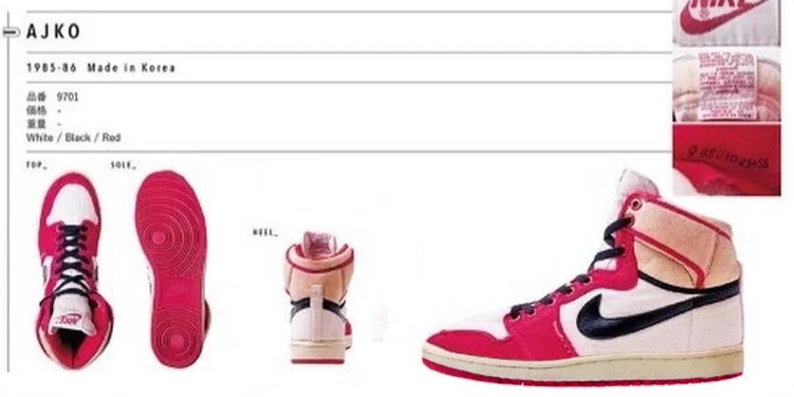 Air Jordan 1 KO Chicago 1985 White / Black / Red 4280