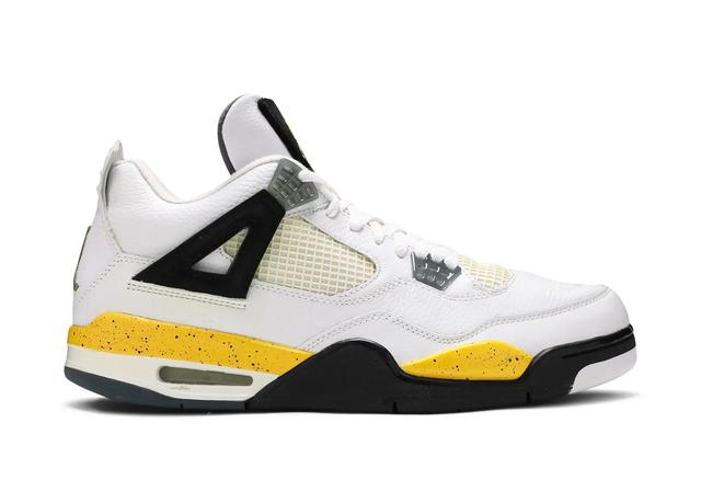 Air Jordan 4 Retro "Tour Yellow" White/Tour Yellow/Dark Blue Grey/Black