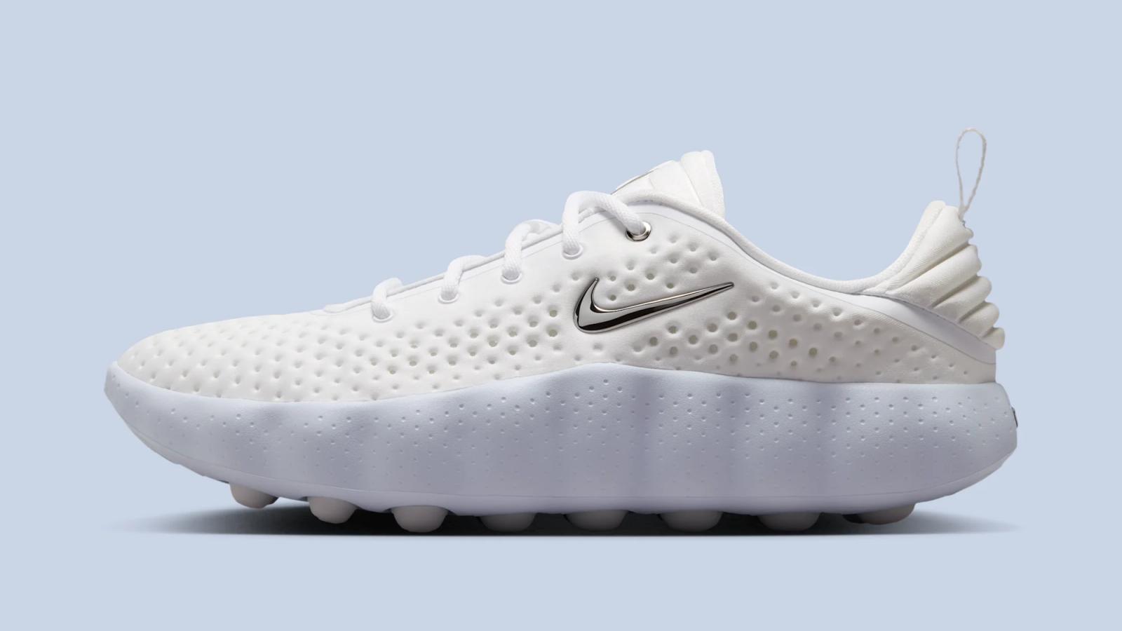 Nike Mind 002 "White & Metallic Silver" drops October 1st, 2026